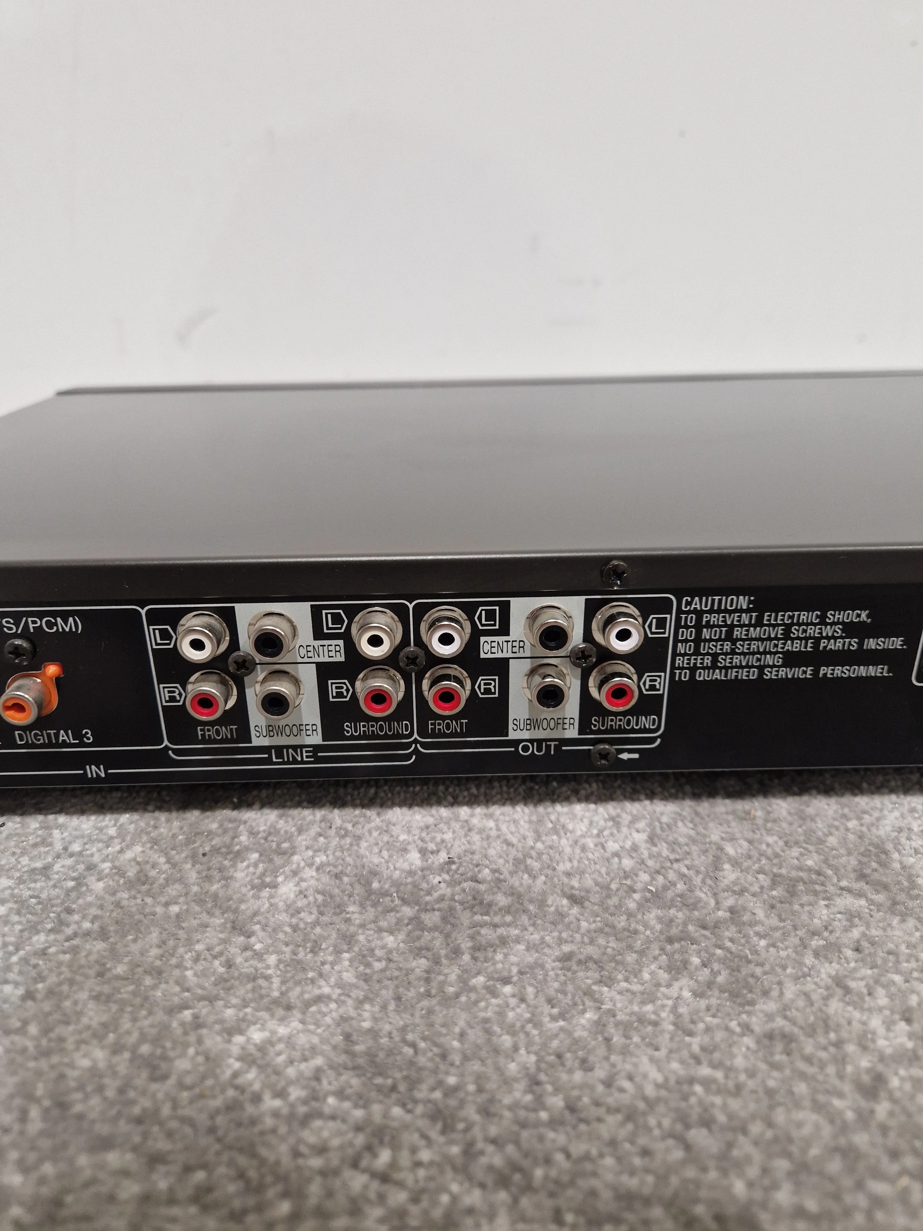 Technics Sh-Ac500d Surround Processor - High Precision Audio - Excellent w/ Original Box & Power Cable & remote control - Image 9