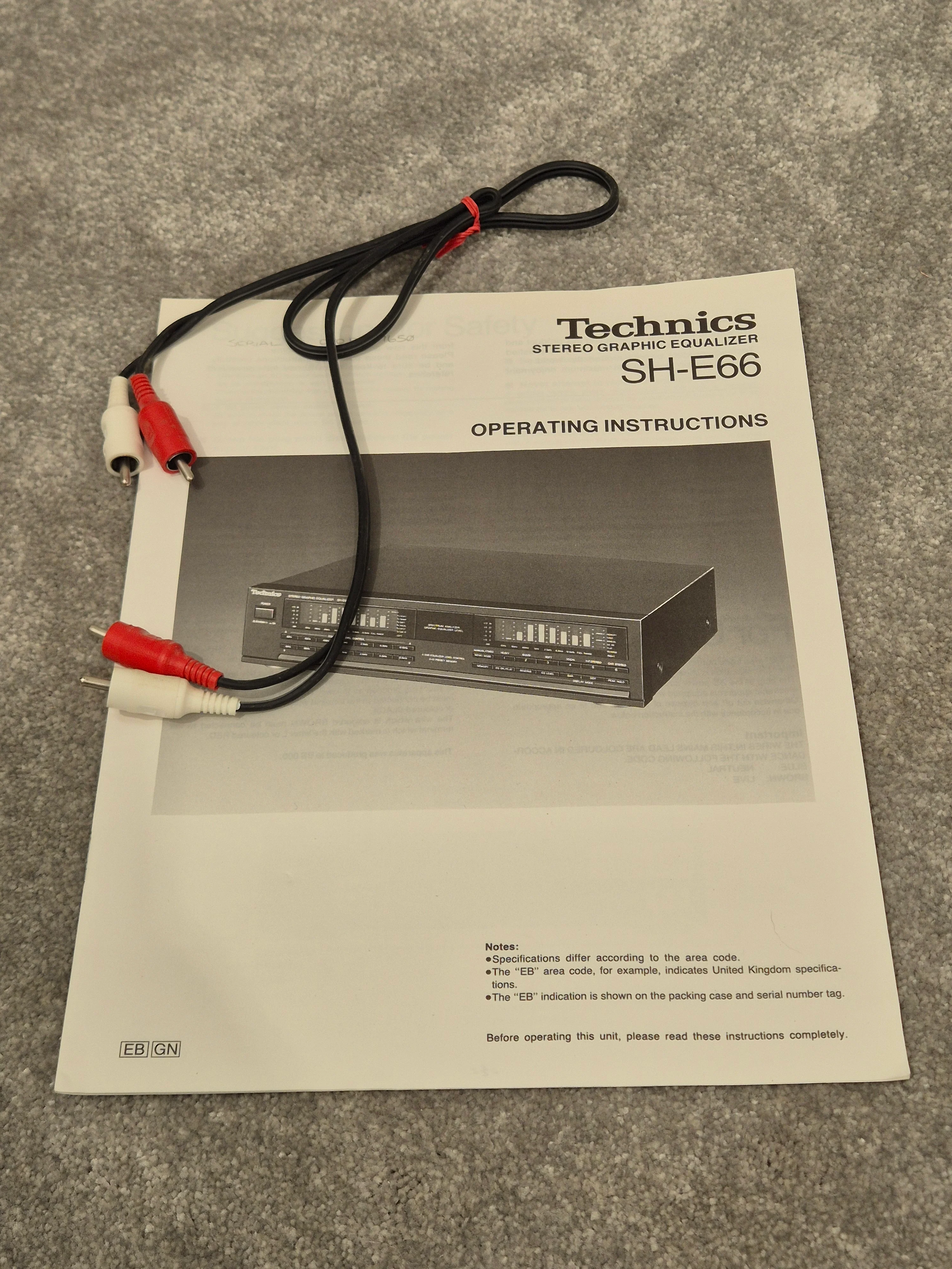 Technics SH-E66 - Stereo Graphic Equalizer - Image 14