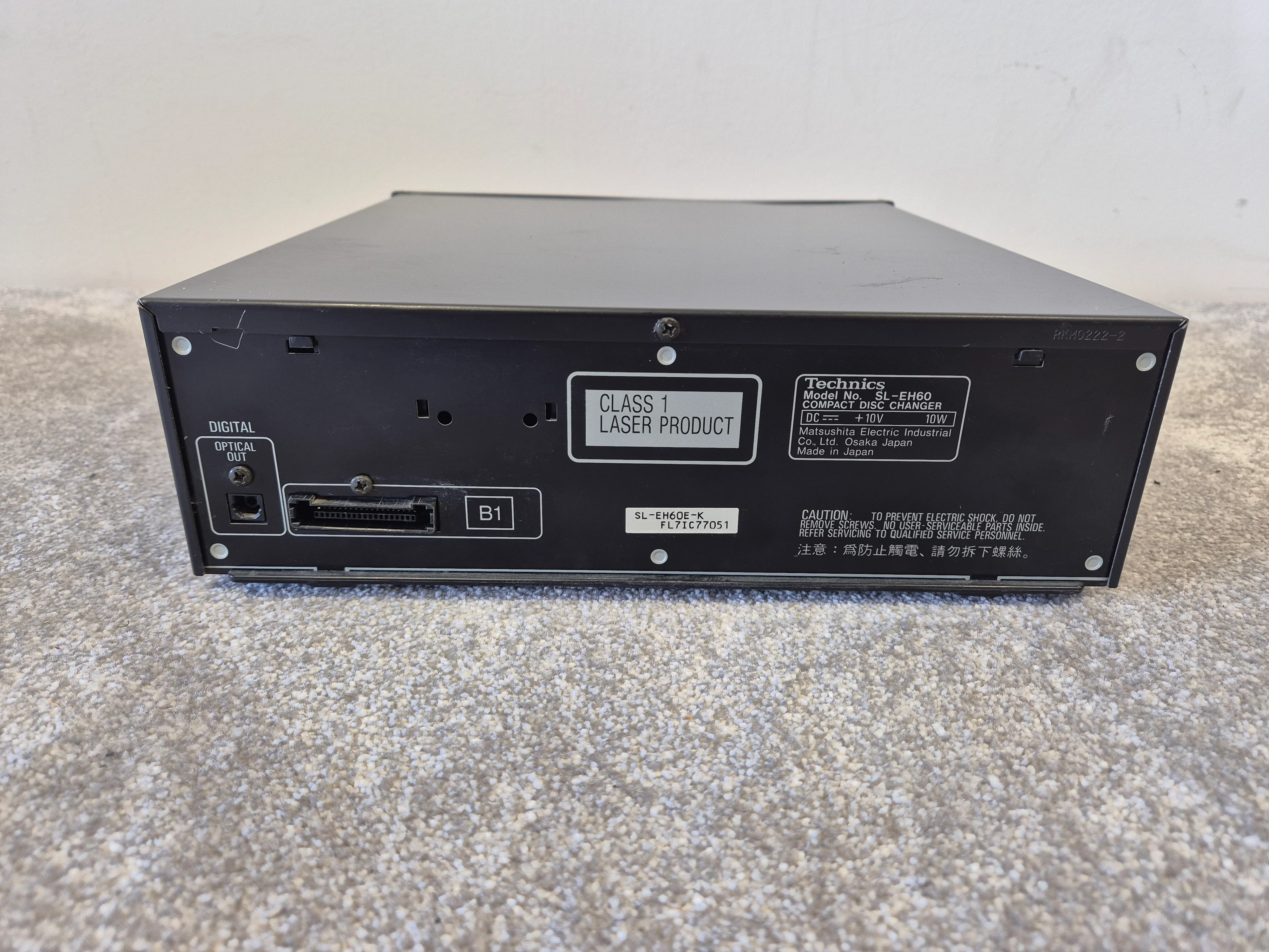 Technics SL-EH60 CD Changer - 5-Disc CD Changer (Spares or Repairs) - Image 5