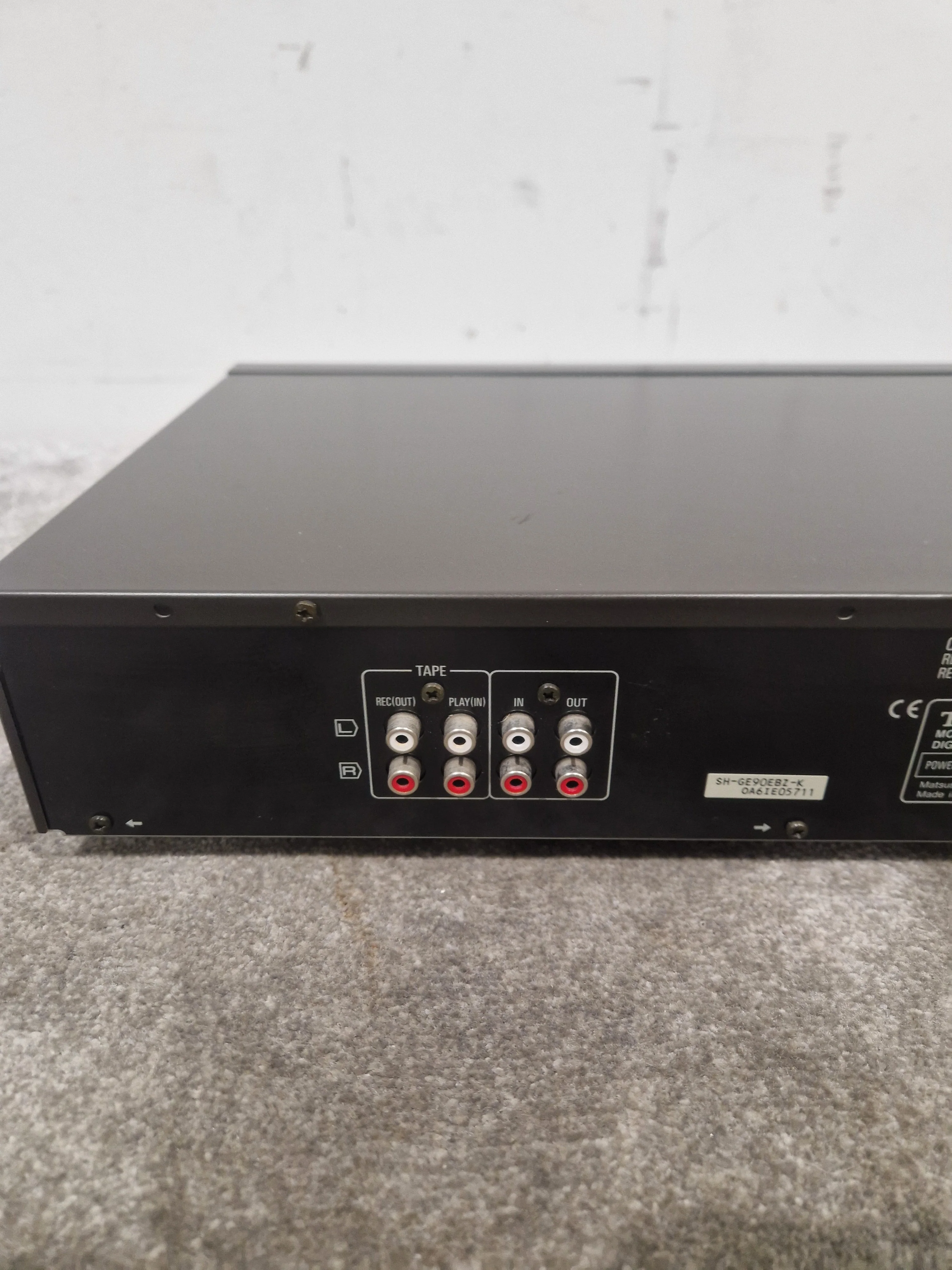 Technics SH-GE90 Equalizer - Parametric EQ - Very Good w/ Power Supply - Image 10