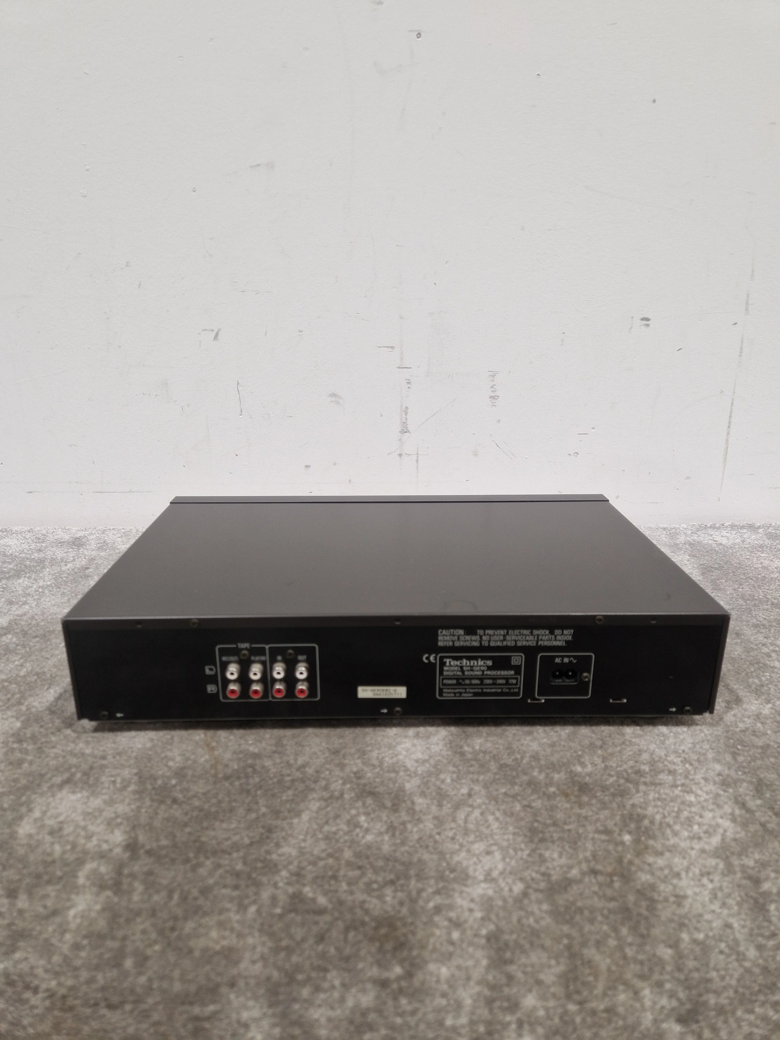 Technics SH-GE90 Equalizer - Parametric EQ - Very Good w/ Power Supply - Image 8