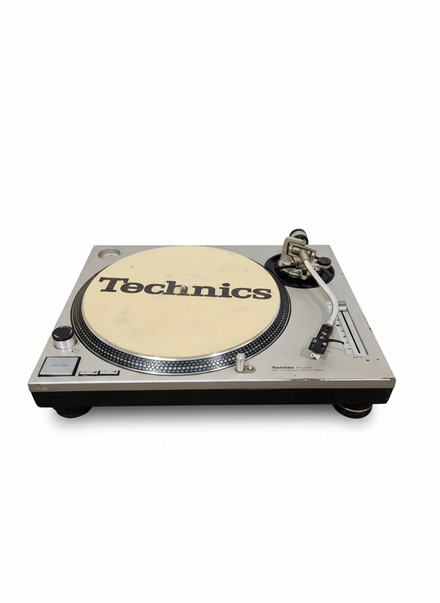 Technics SL-1200 MK2-A - Direct Drive Turntable - Good w/ Power Supply