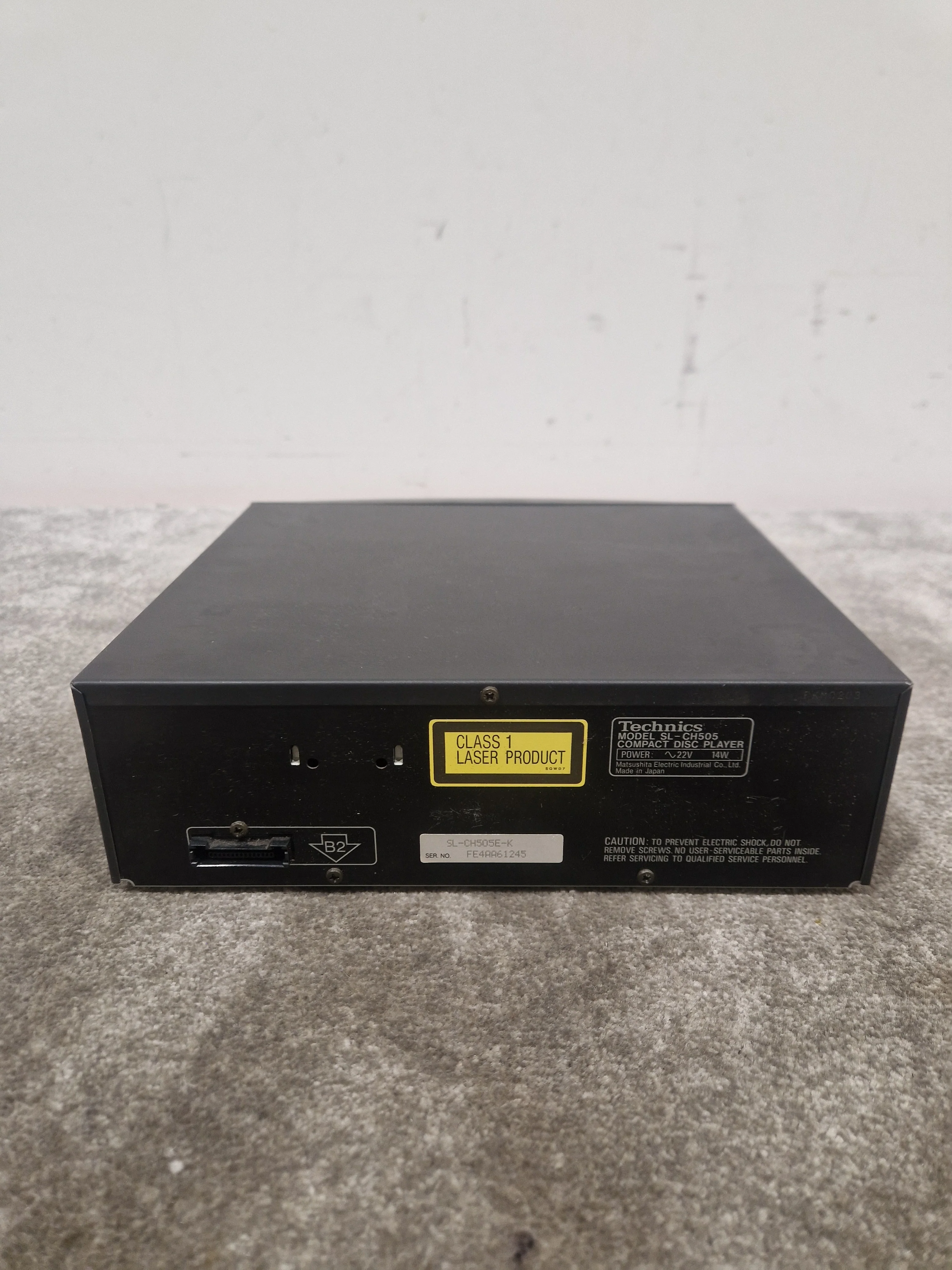 Technics SL-CH605 - CD Player - Black - Good - Image 6