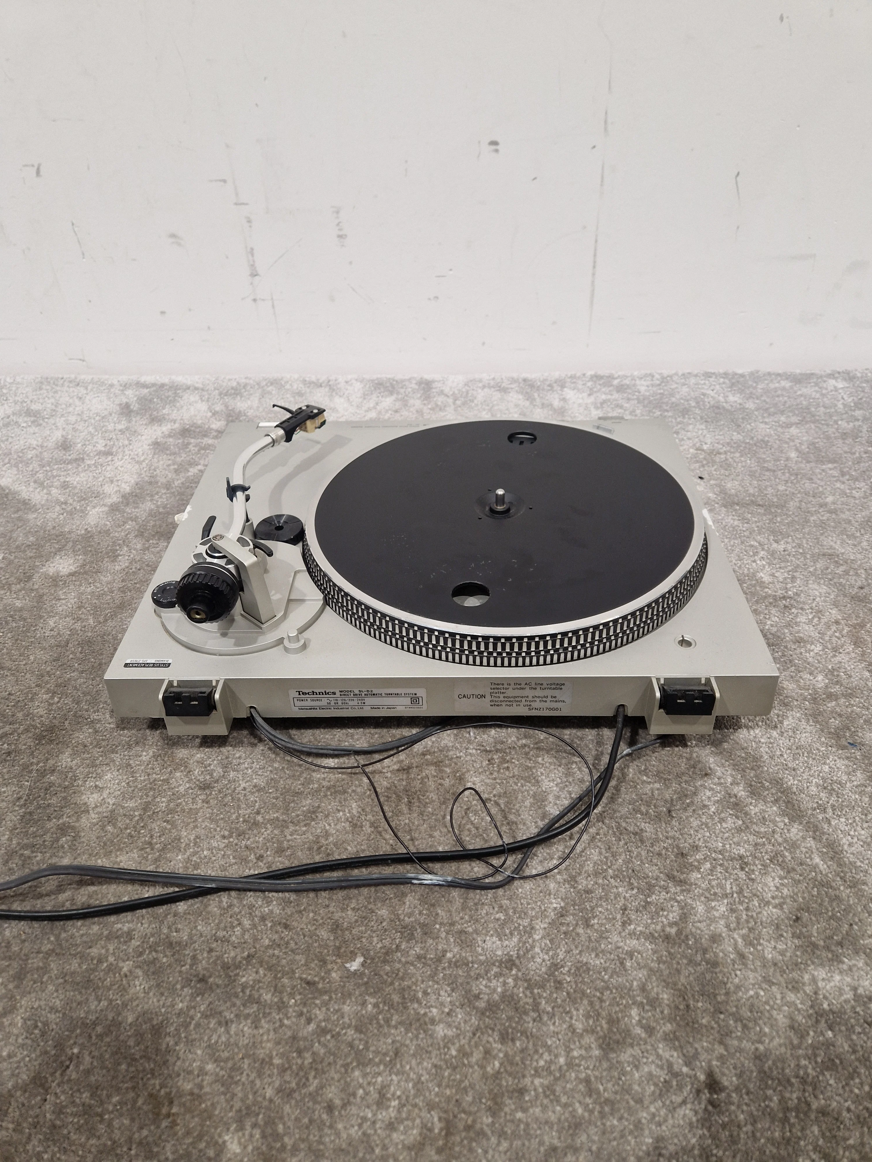 Technics SL-D2 - Direct Drive Turntable - Very Good - Image 7