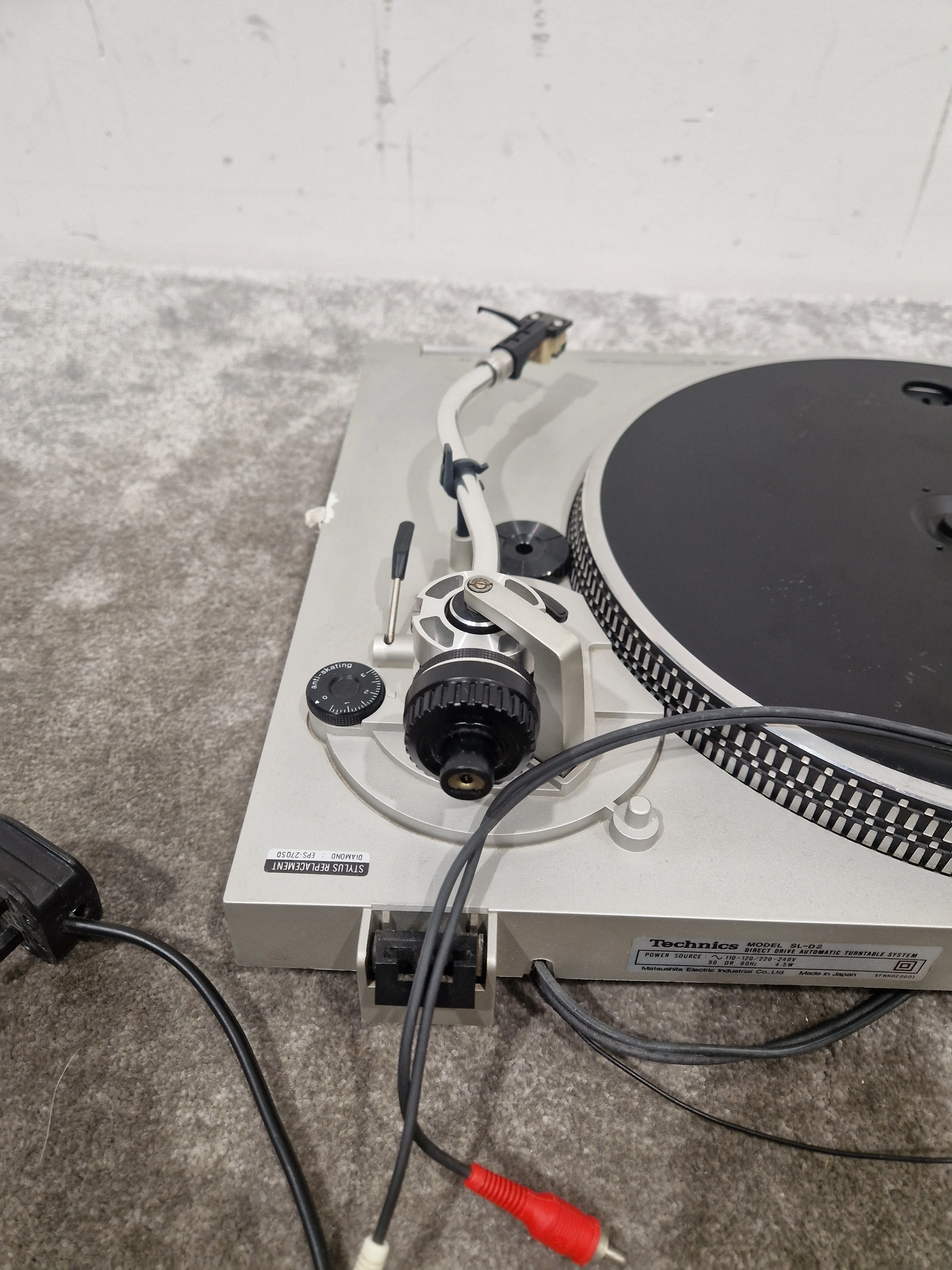 Technics SL-D2 - Direct Drive Turntable - Very Good - Image 9
