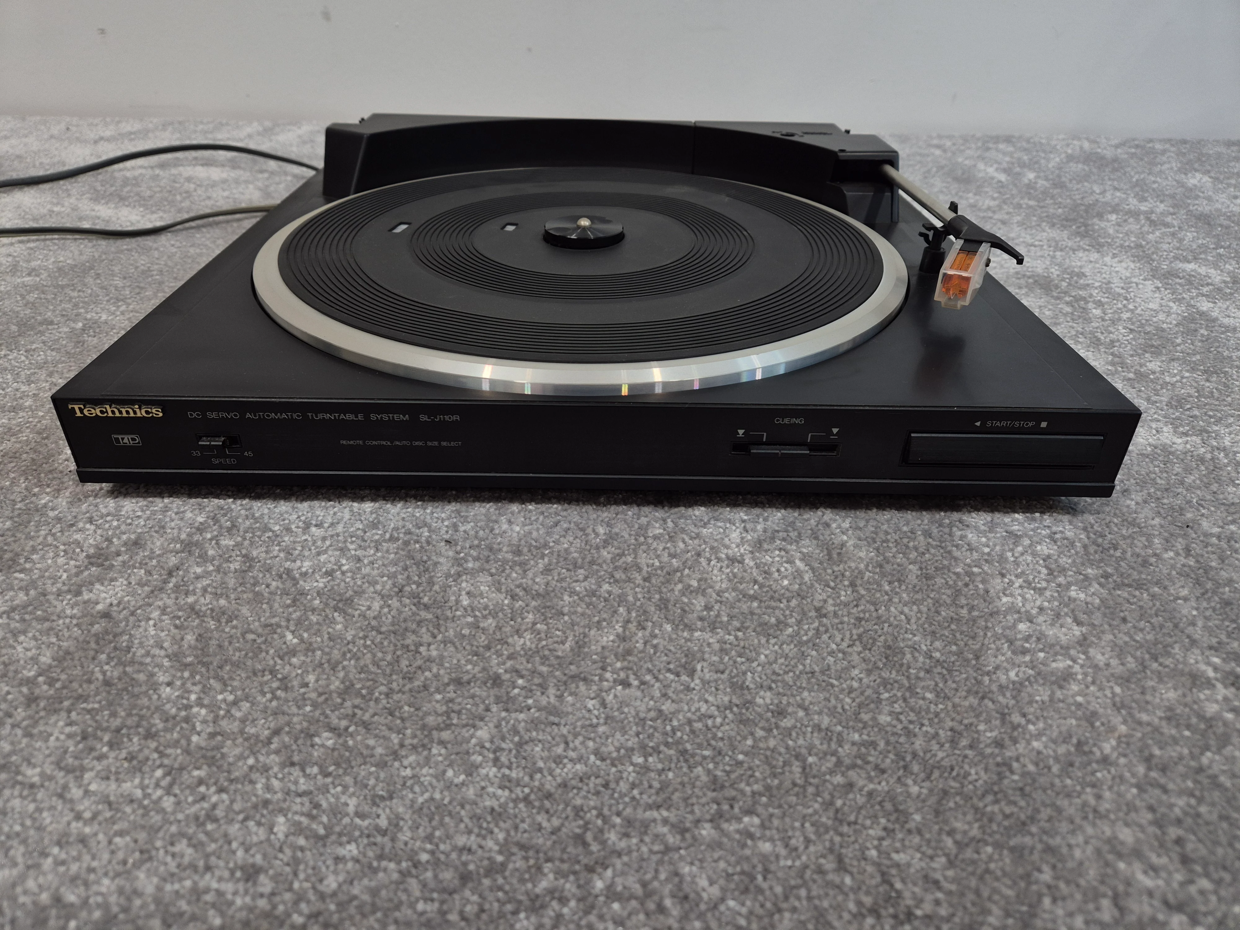 Technics SL-J110R - DC Servo Full-Auto Belt Drive Turntable (Read Description) - Image 2