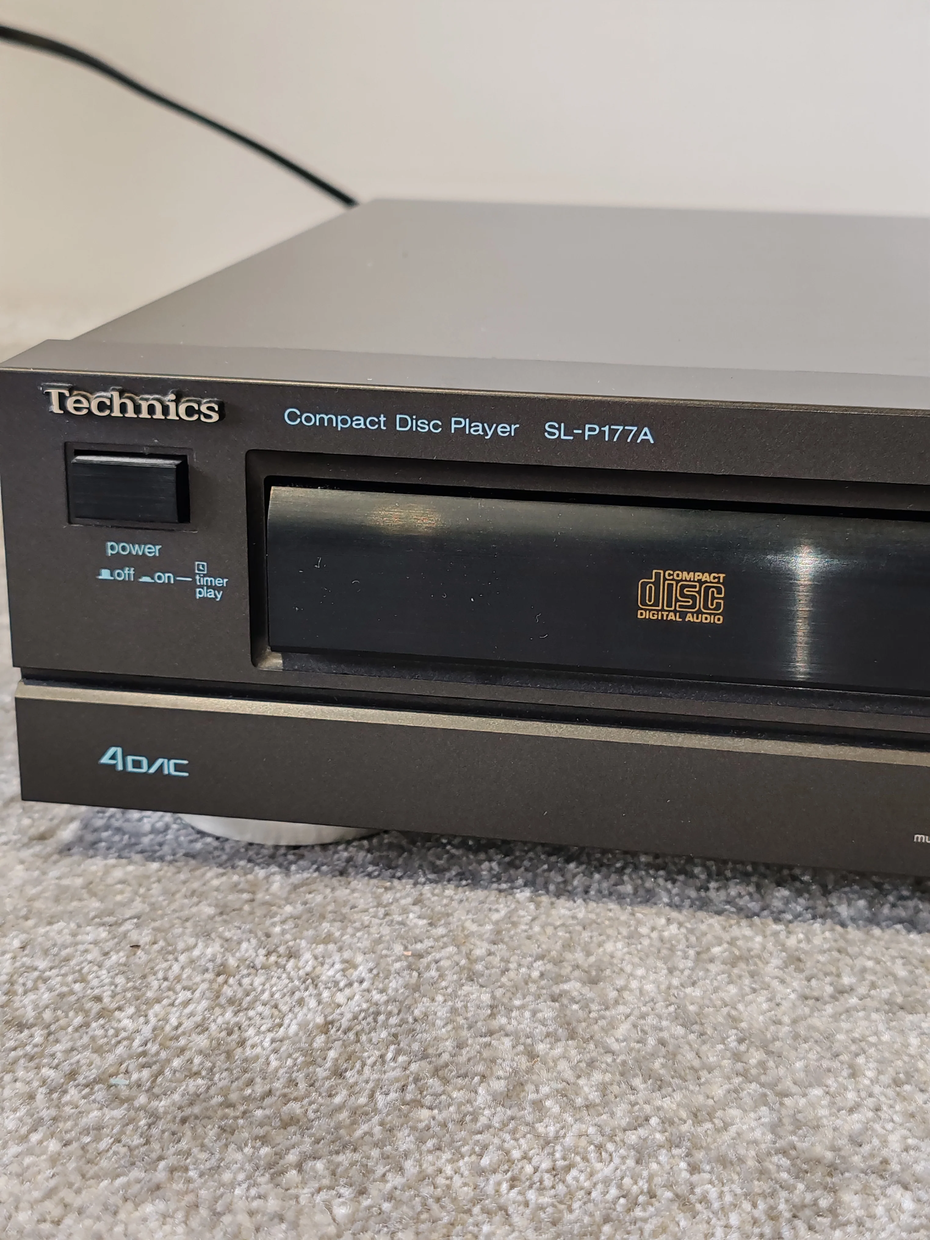 Technics SL-P177A CD Player – Very Good Condition - Image 6