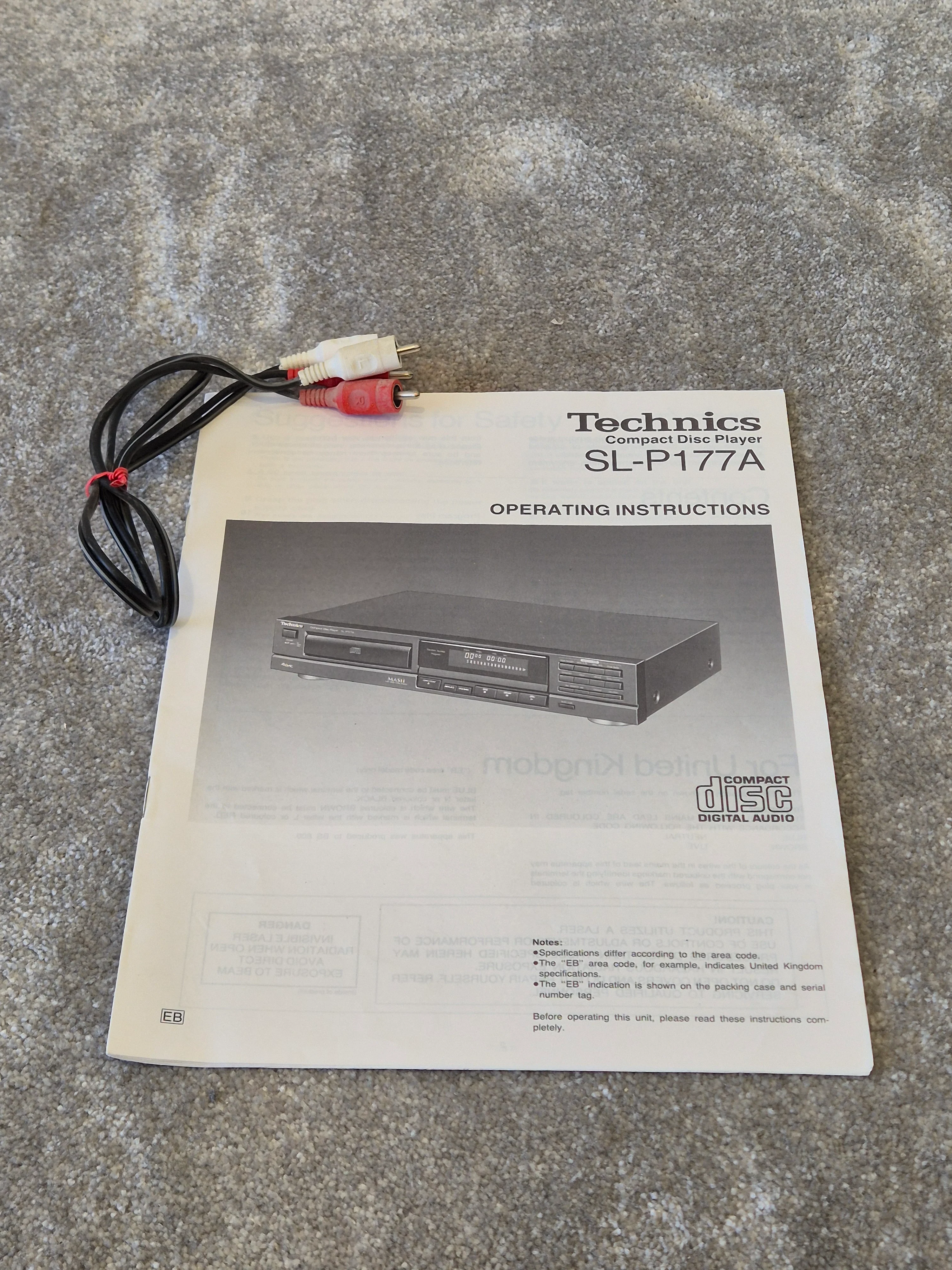 Technics SL-P177A - Compact Disc Player - Image 11