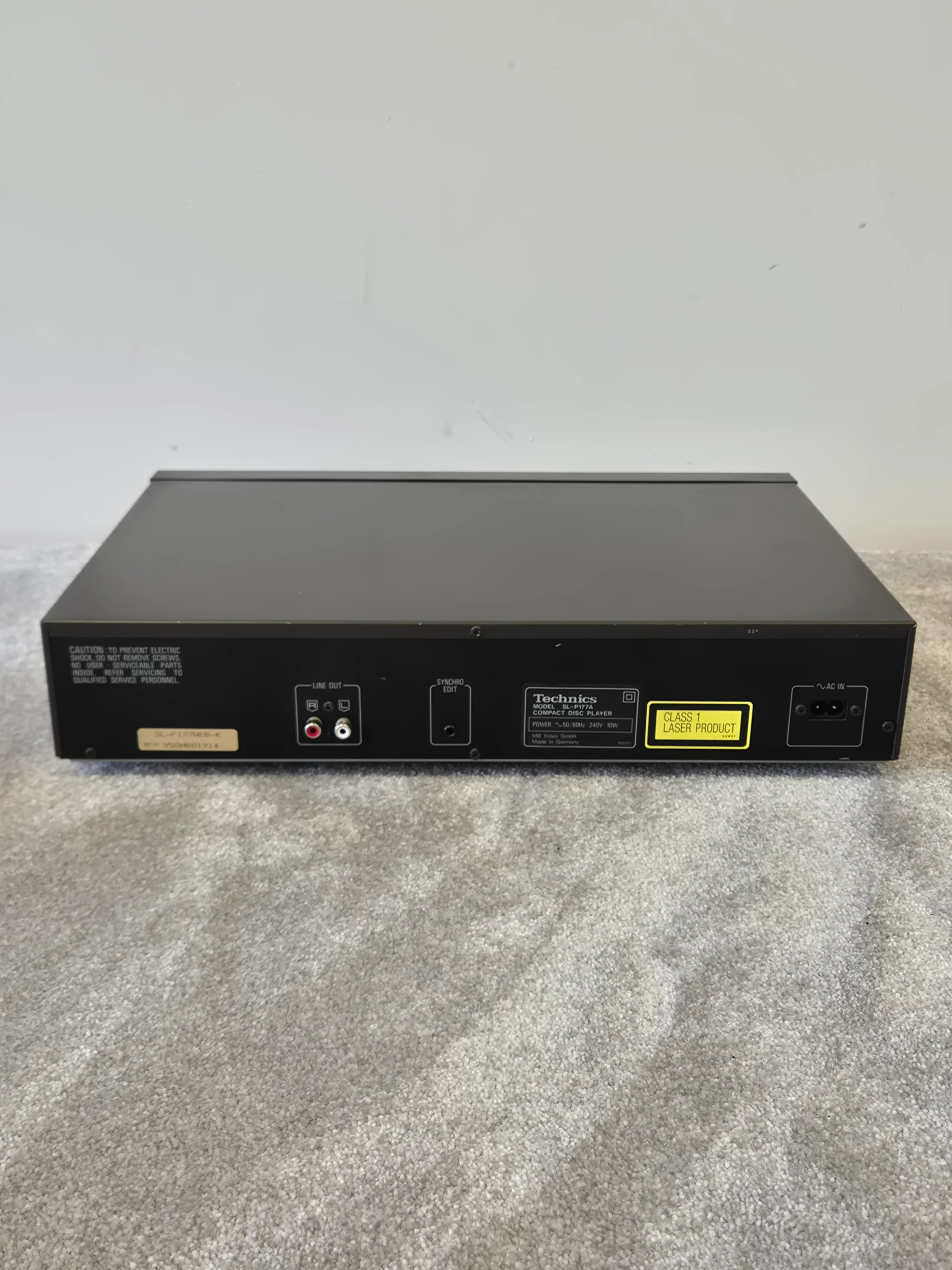 Technics SL-P177A - Compact Disc Player - Image 6