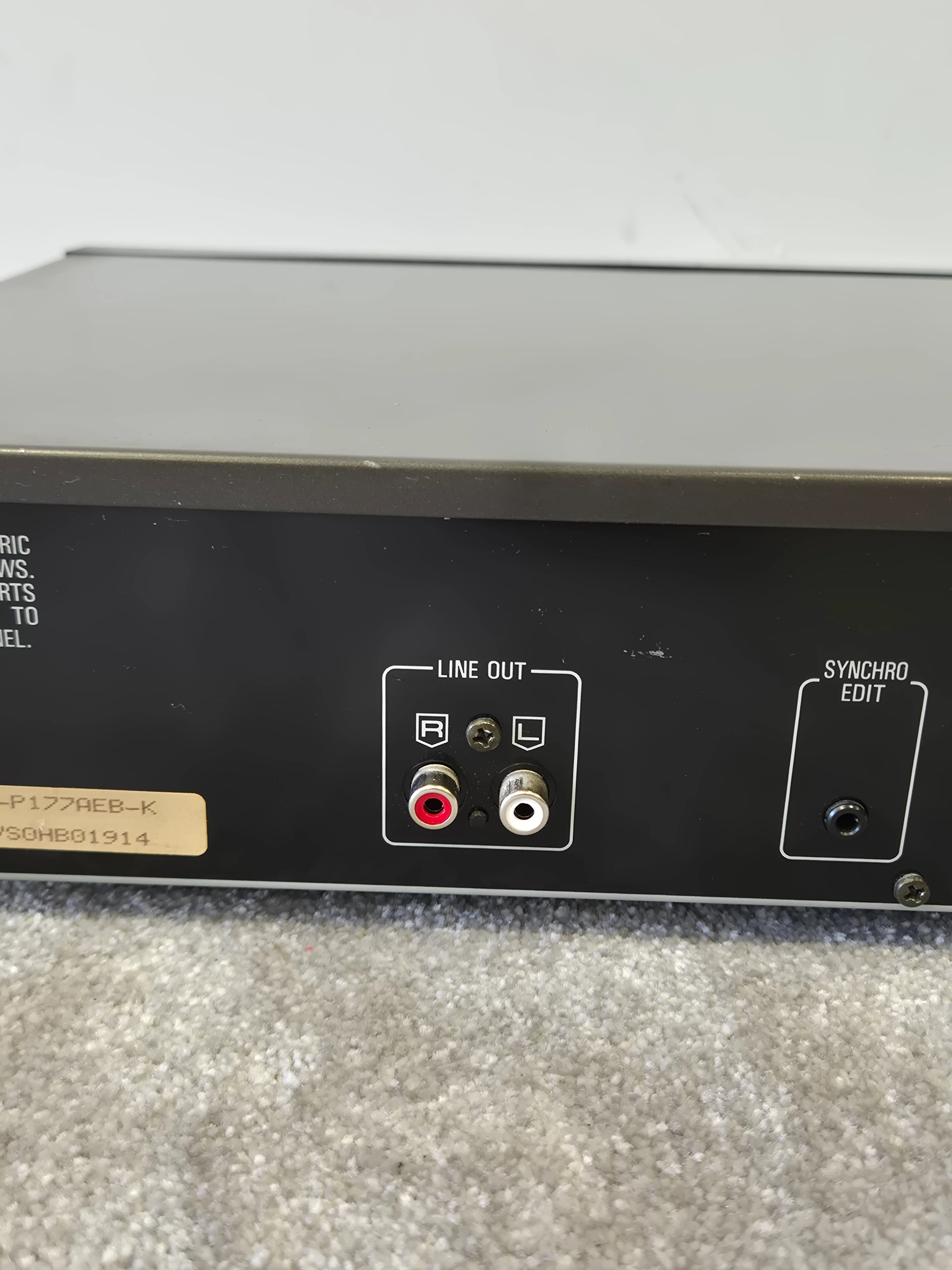 Technics SL-P177A - Compact Disc Player - Image 7
