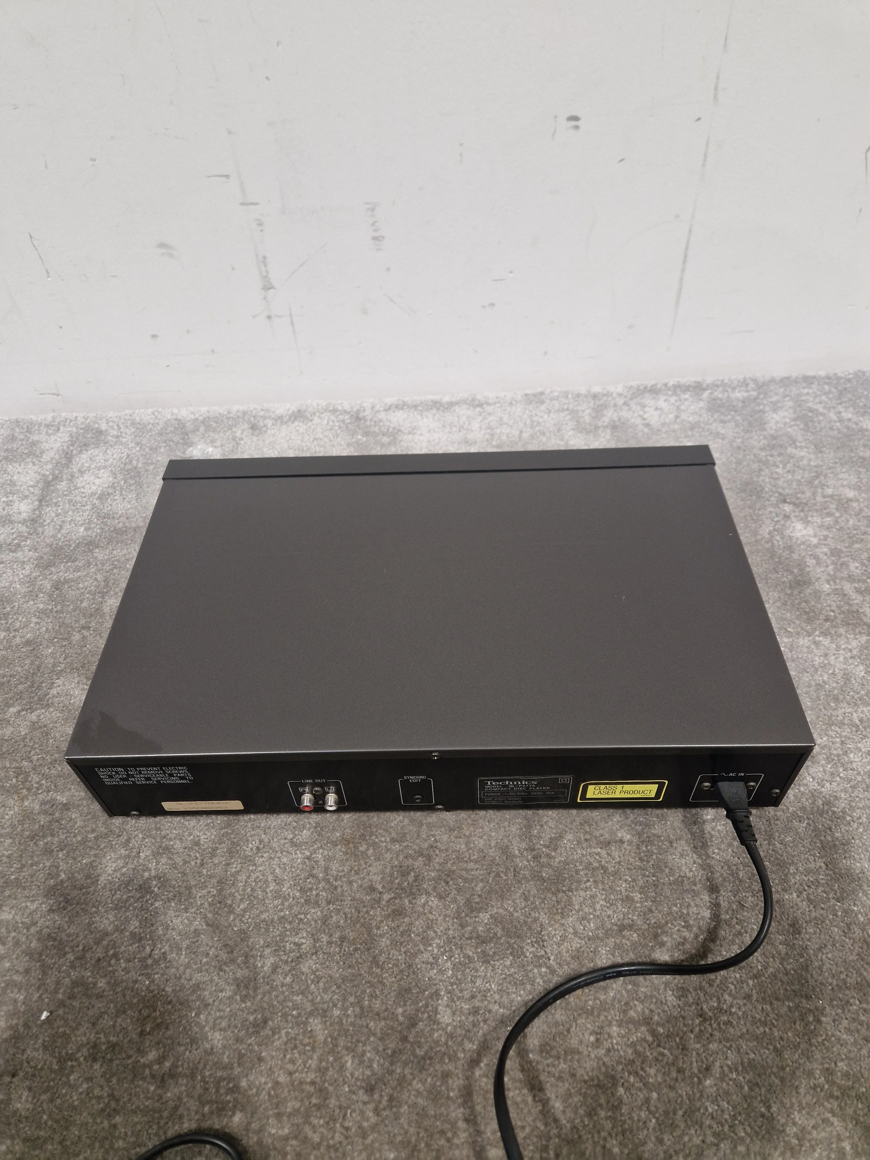 Technics SL-P277A CD Player - Precision Audio - Very Good w/ Power Supply - Image 11
