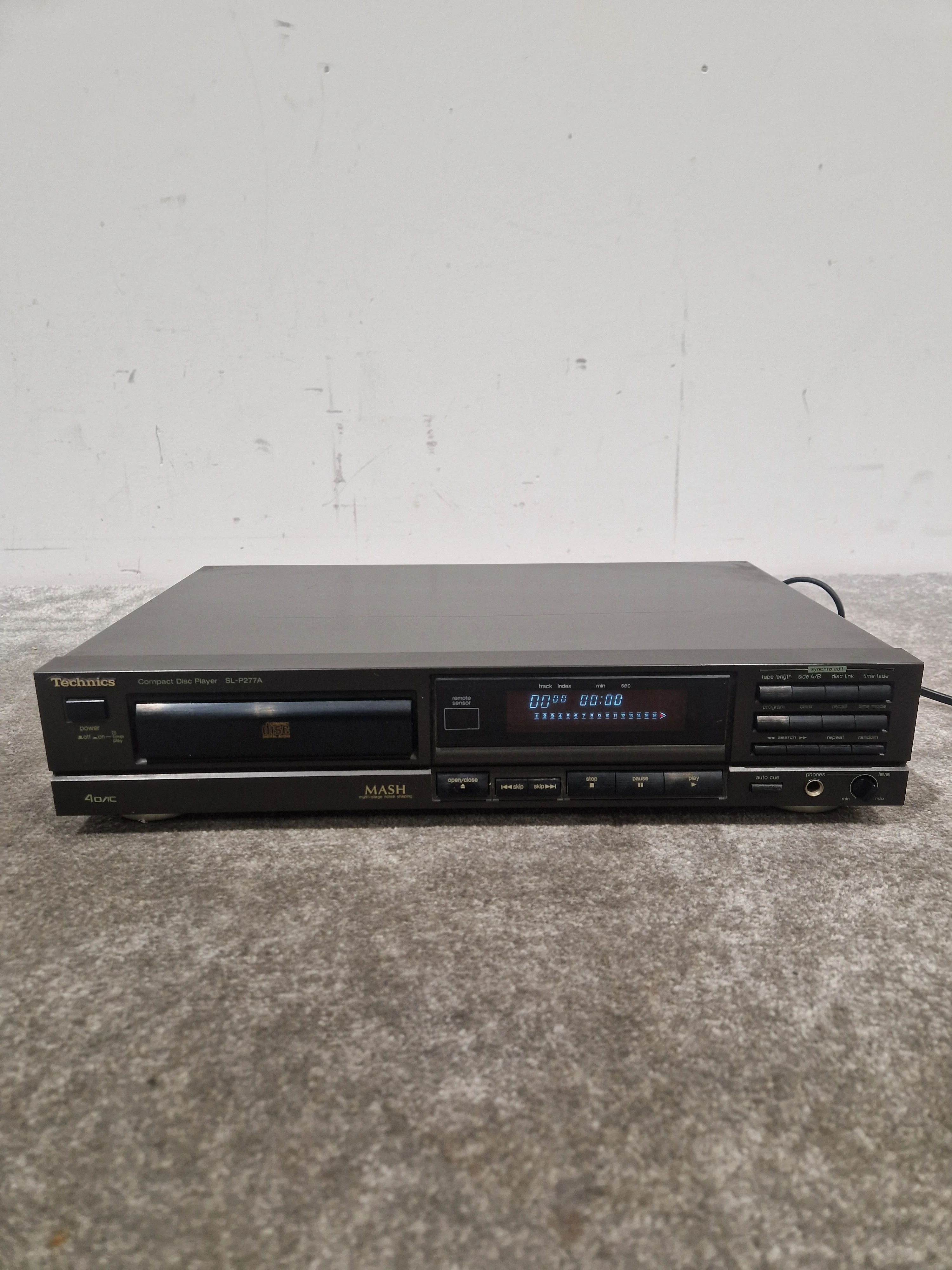 Technics SL-P277A CD Player - Precision Audio - Very Good w/ Power Supply - Image 12