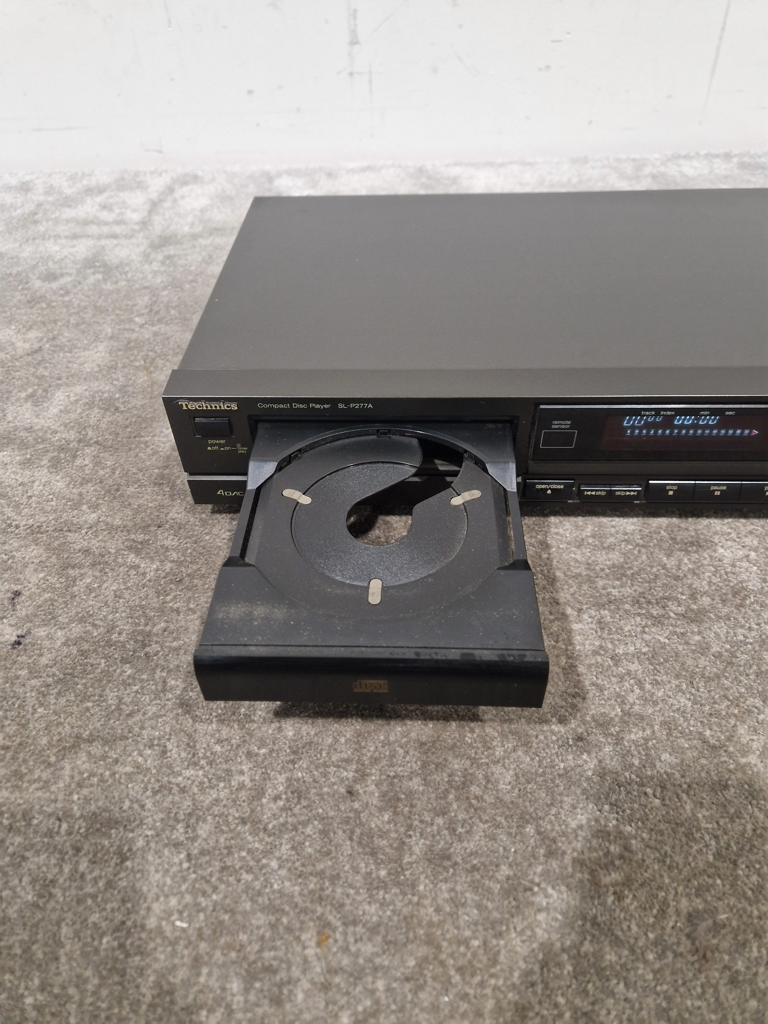Technics SL-P277A CD Player - Precision Audio - Very Good w/ Power Supply - Image 15