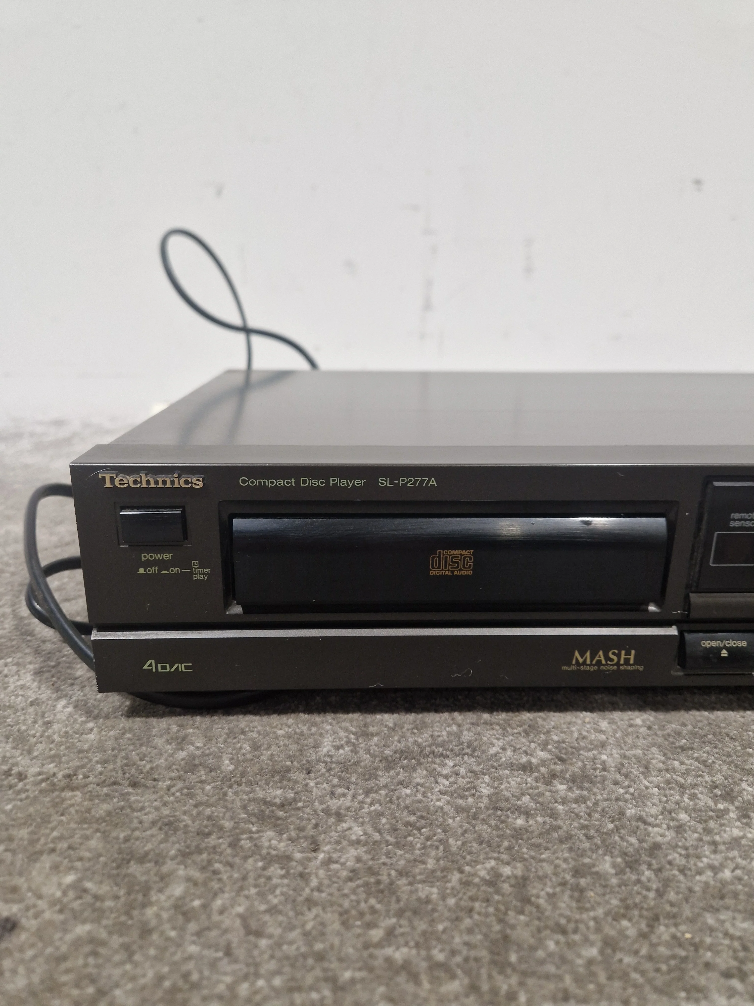 Technics SL-P277A CD Player - Precision Audio - Very Good w/ Power Supply - Image 7