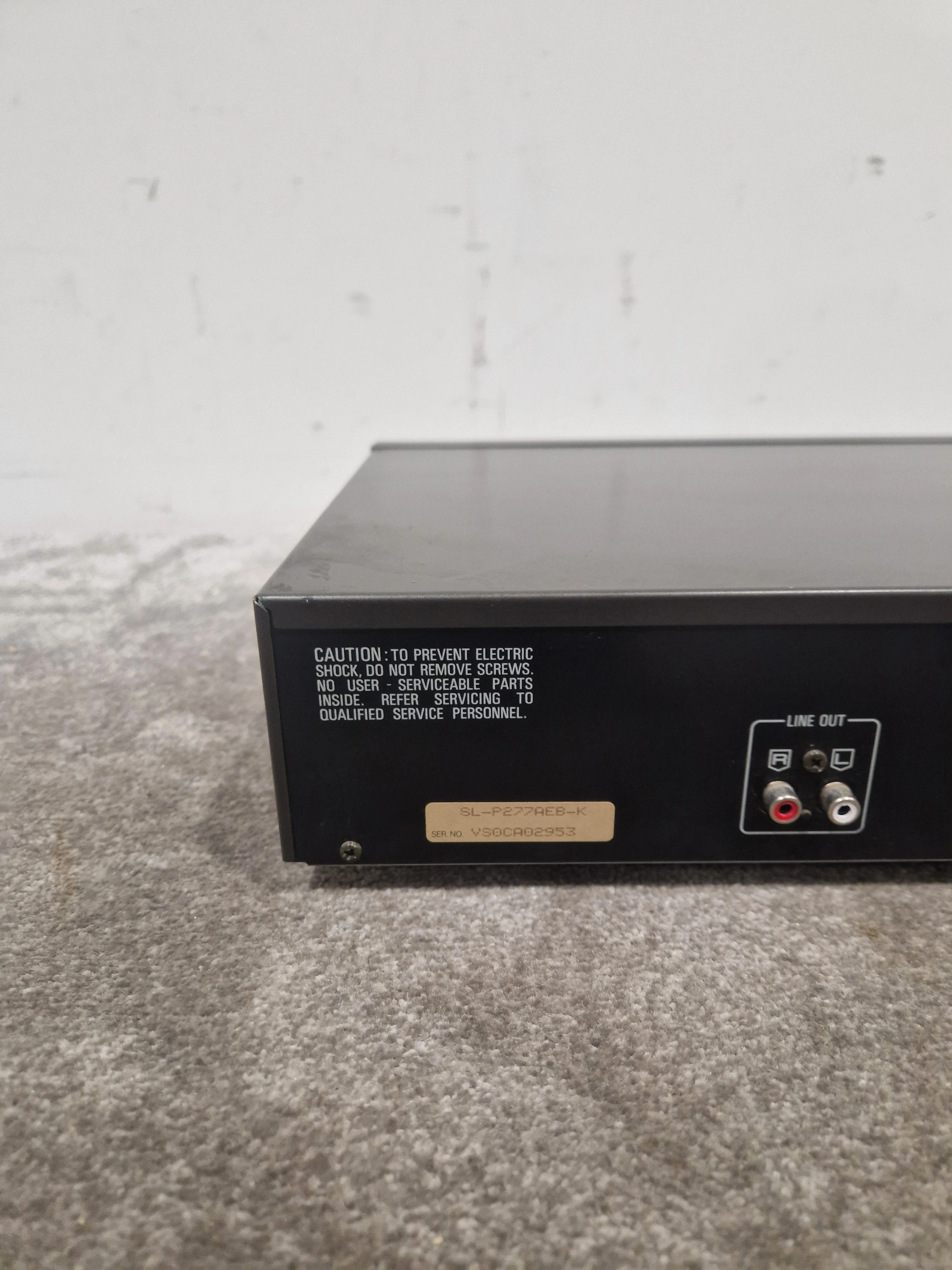 Technics SL-P277A CD Player - Precision Audio - Very Good w/ Power Supply - Image 9
