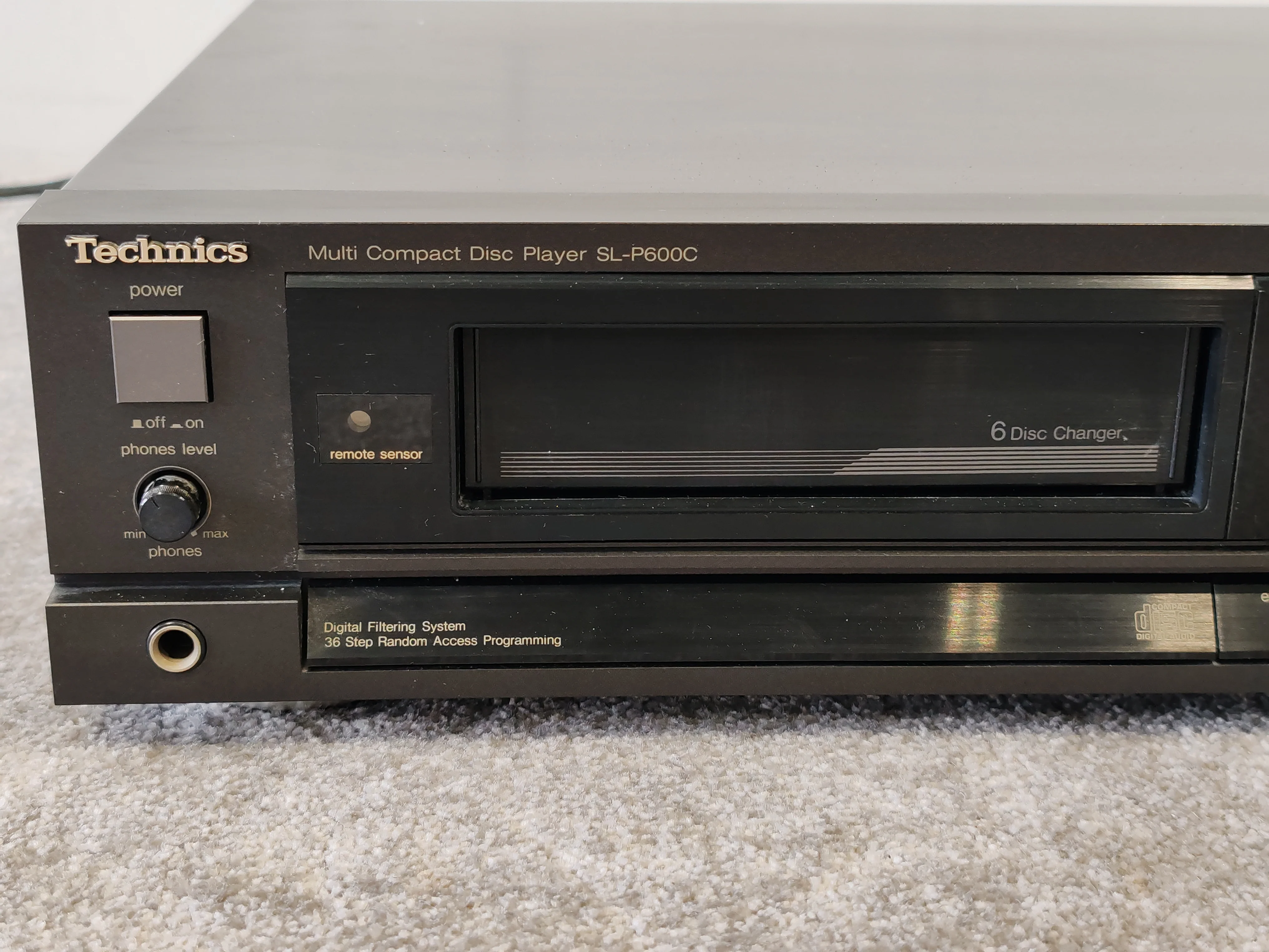 Technics SL-P600C Multi CD Player – Spares or Repair – Missing Disc Changer - Image 6