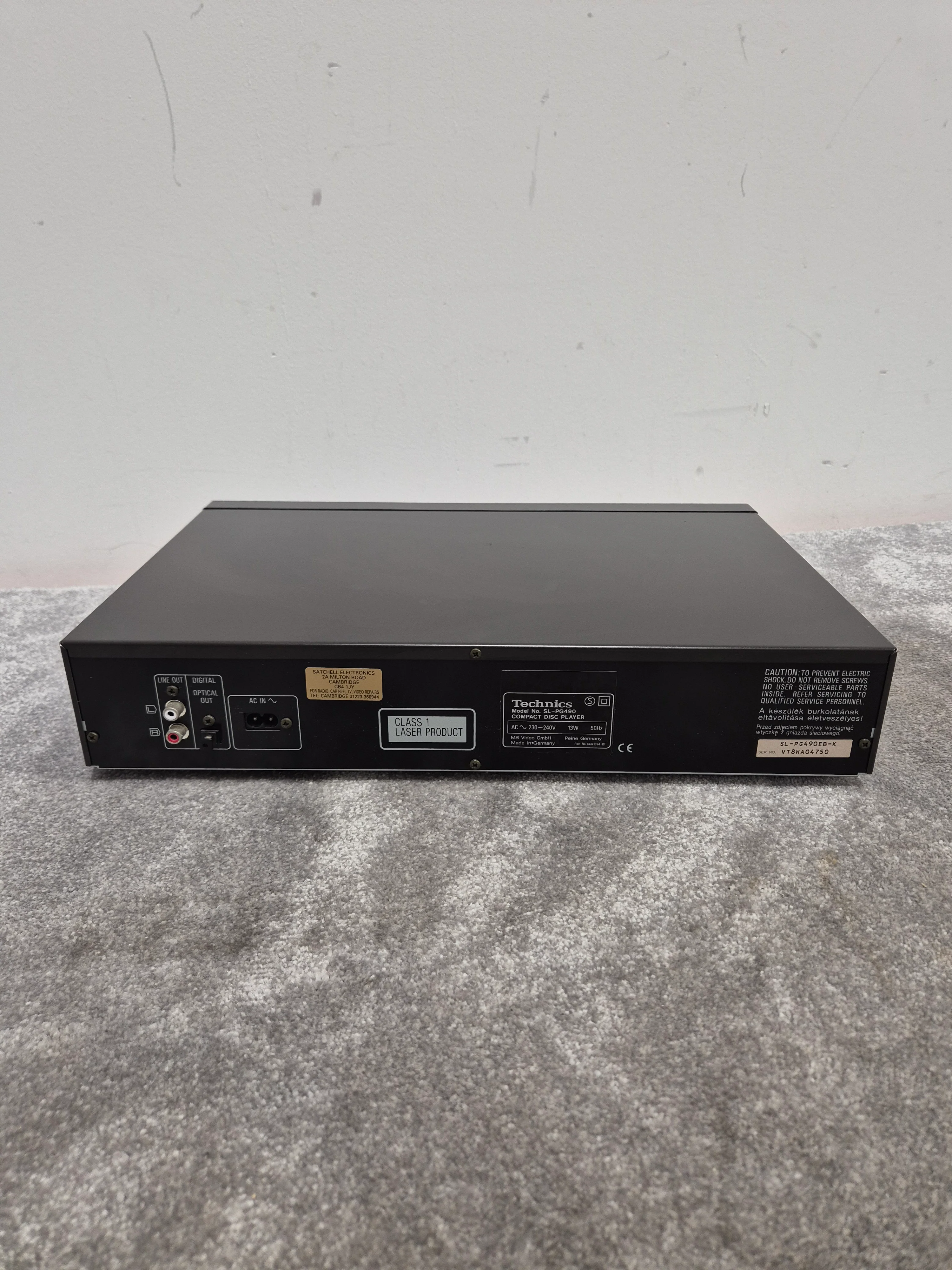 Technics SL-PG490 - CD Player - Spares or Repair - Image 7