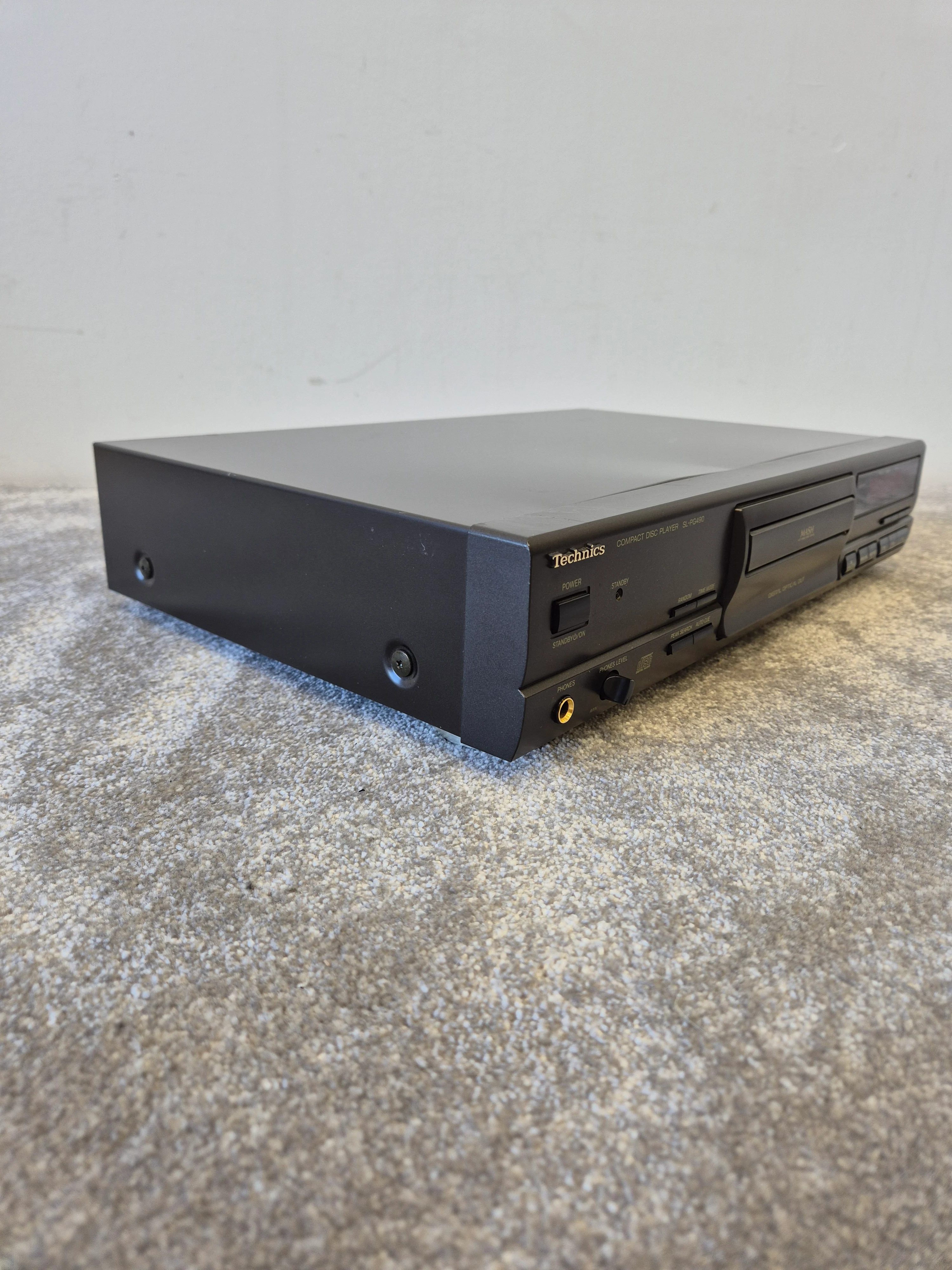 Technics SL-PG490 - Stereo Hi-Fi CD Player - Black - Image 5