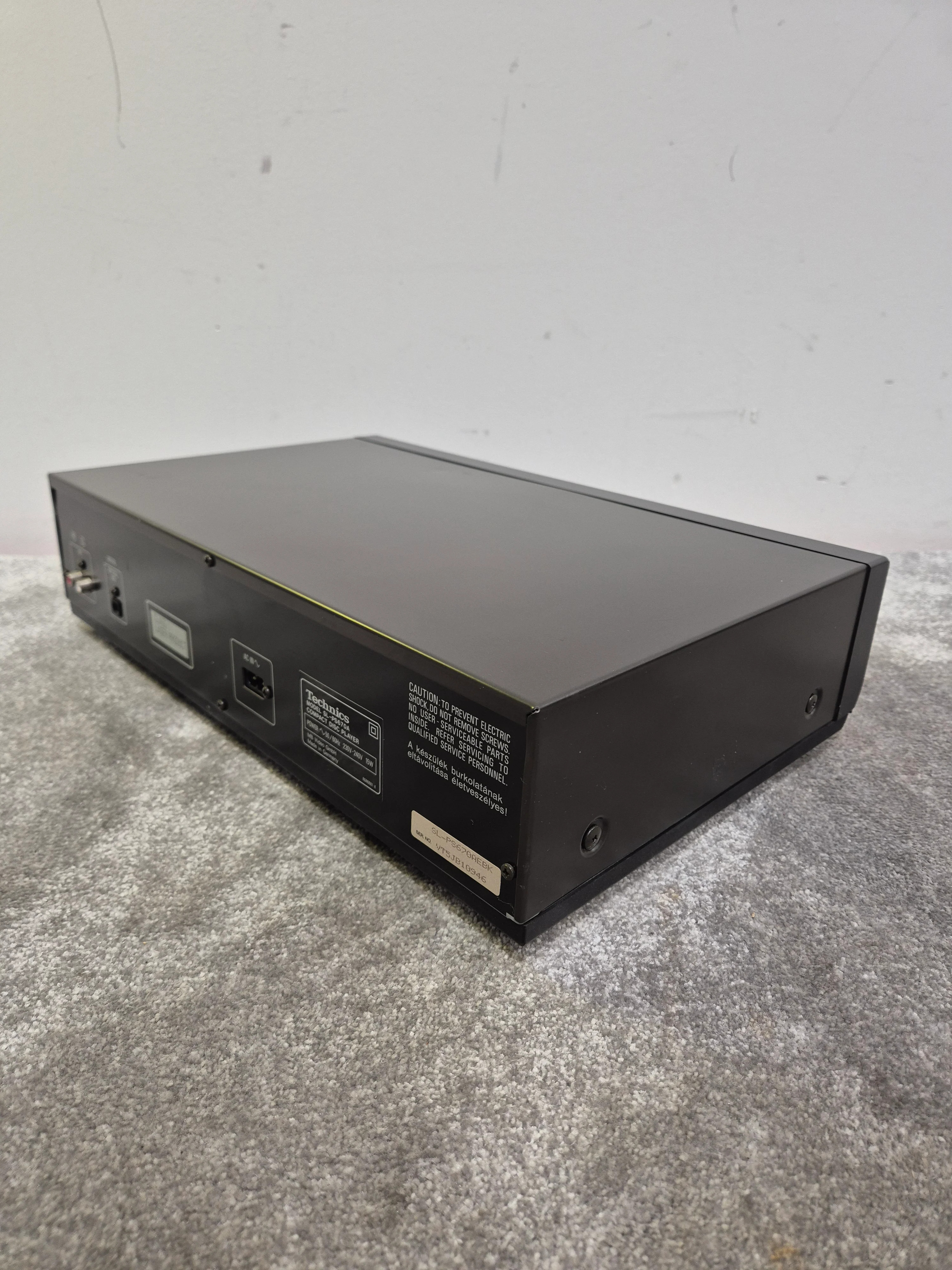 Technics SL-PS670A - High Fidelity CD Player - Excellent - Image 6