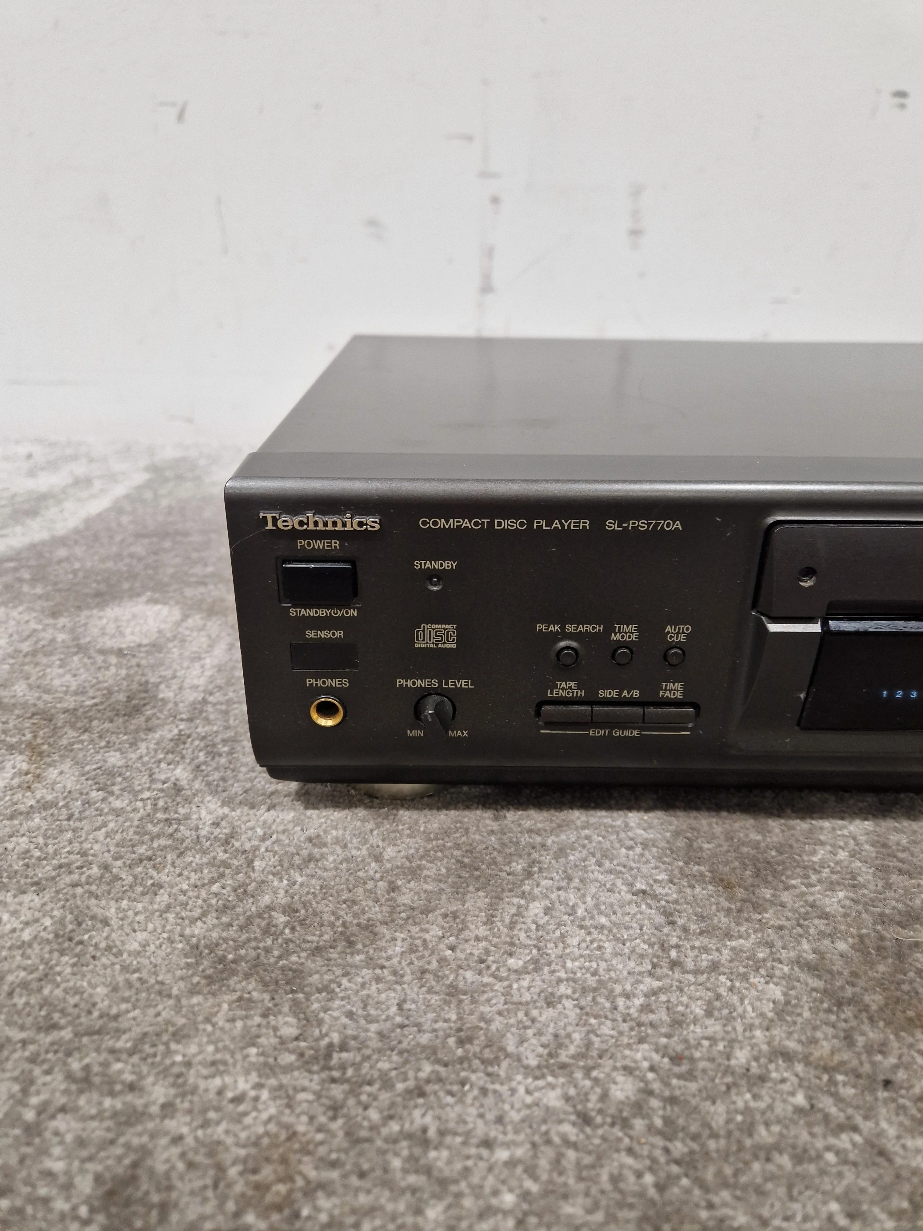Technics Sl-Ps770a CD Player - High-Fidelity Sound - Very Good w/ Power Supply - Image 14