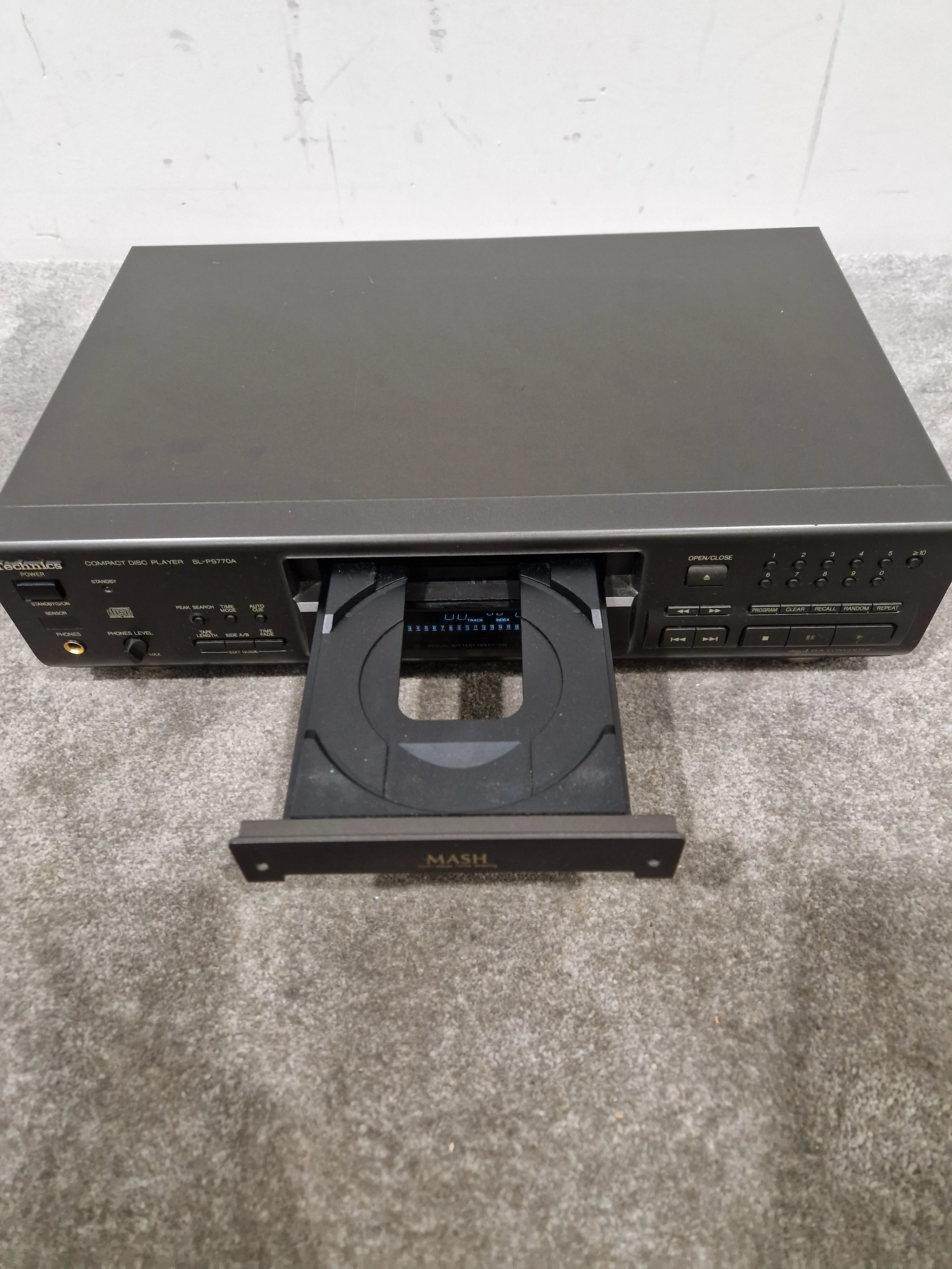 Technics Sl-Ps770a CD Player - High-Fidelity Sound - Very Good w/ Power Supply - Image 2