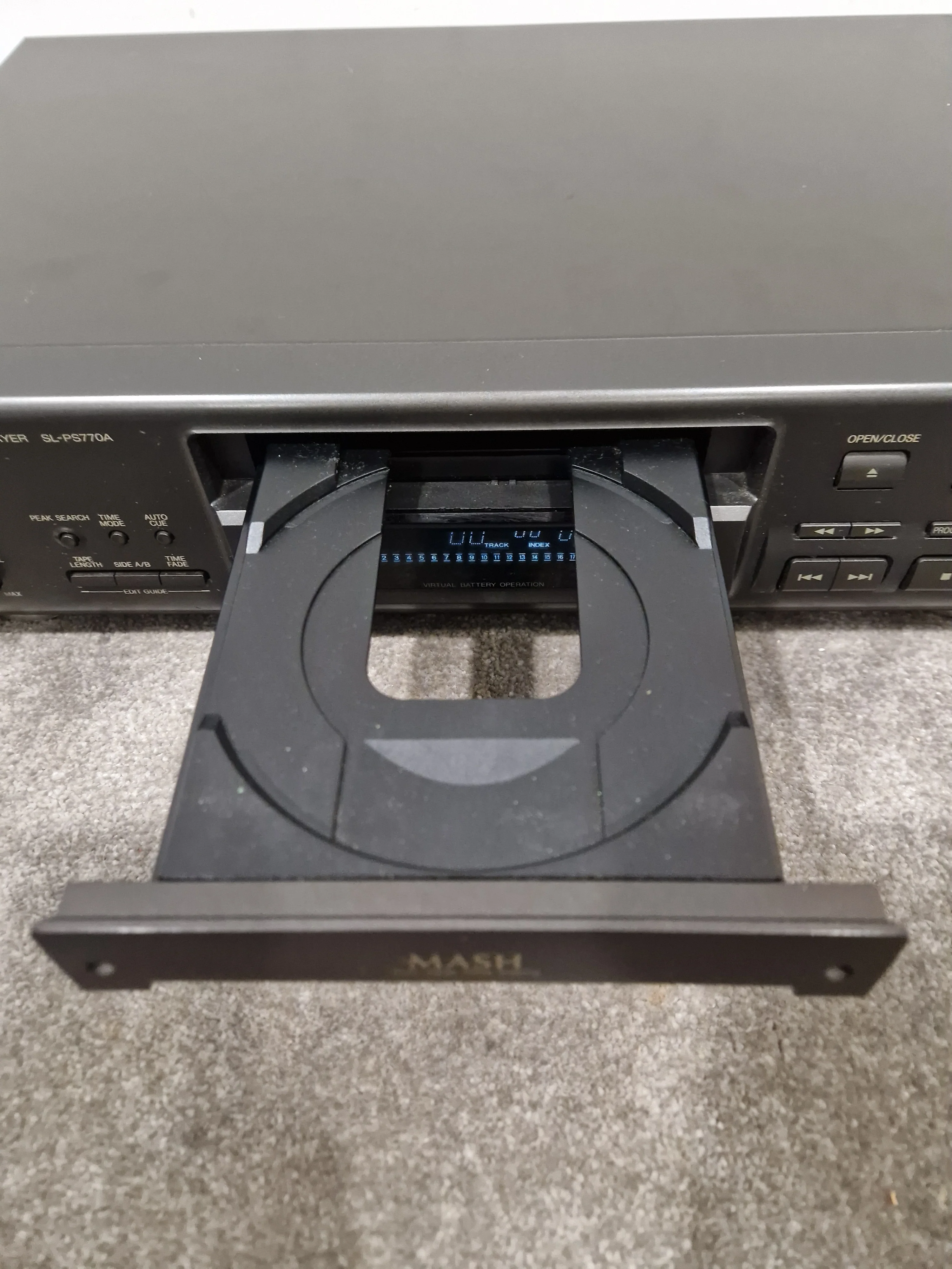 Technics Sl-Ps770a CD Player - High-Fidelity Sound - Very Good w/ Power Supply - Image 3