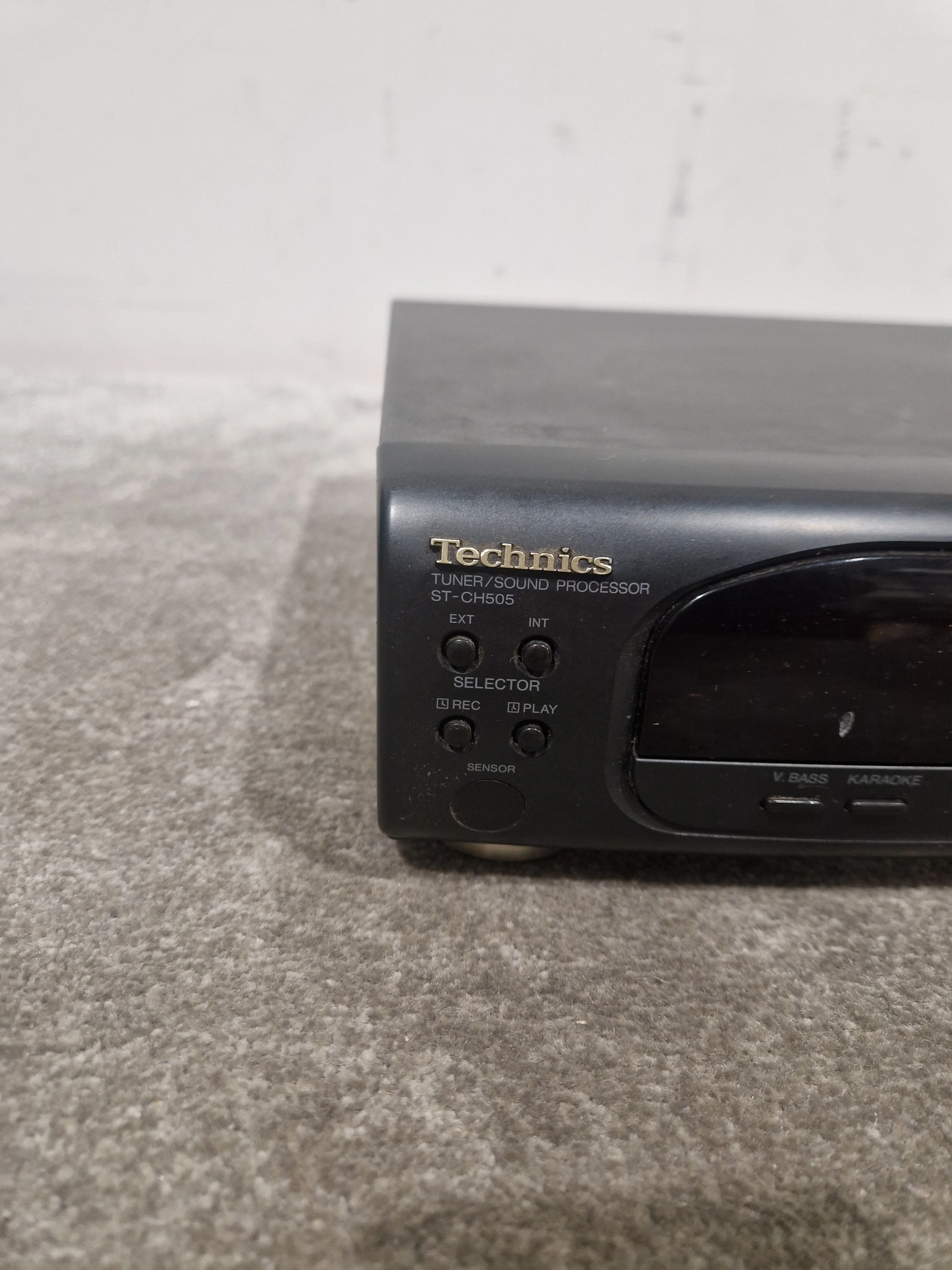 Technics ST-CH505B Tuner/Sound processor black - Spares or Repair - Image 4