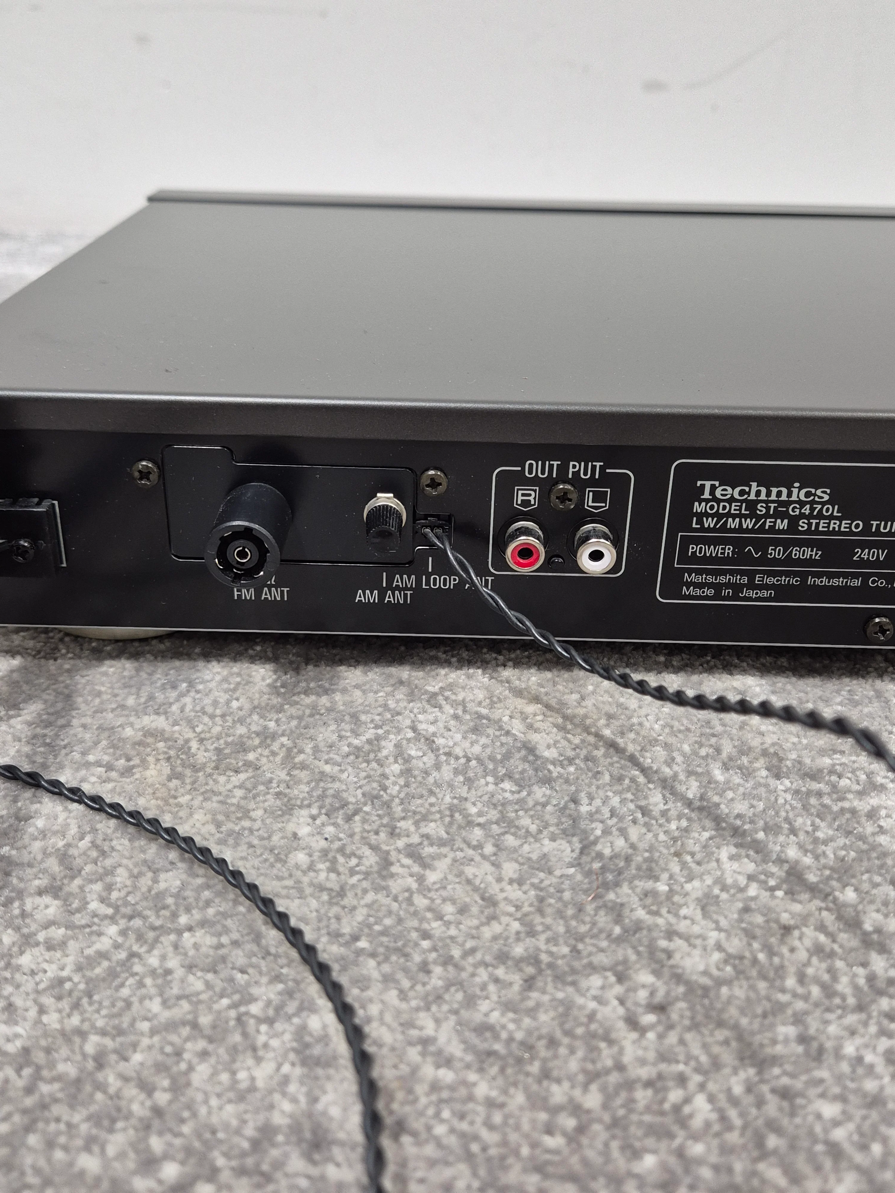 Technics ST-G470L - Vintage Radio Tuner w/ Original Box - Image 8