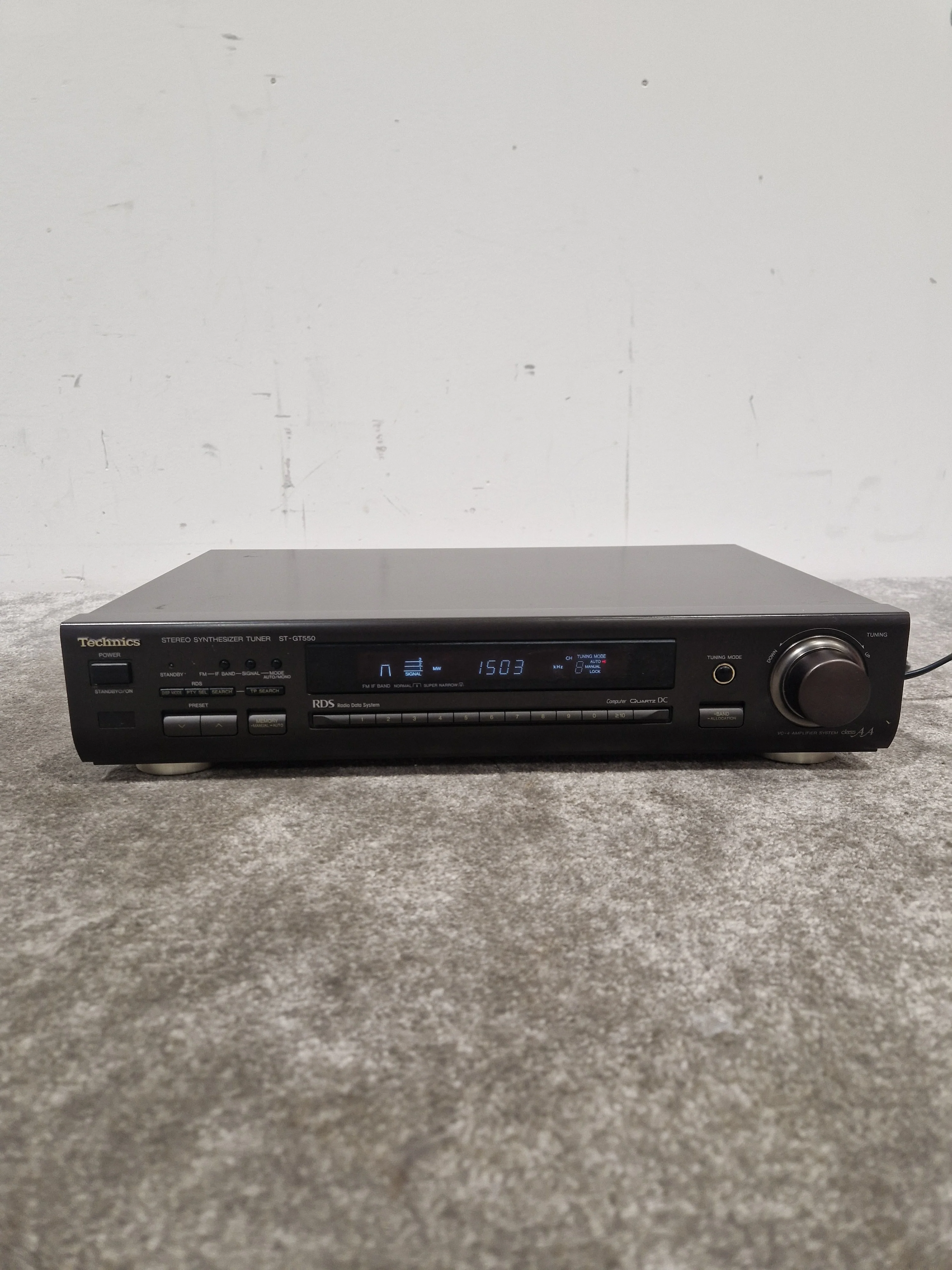 Technics ST-GT550 Tuner - High Sensitivity - Excellent w/ Power Supply - Image 11