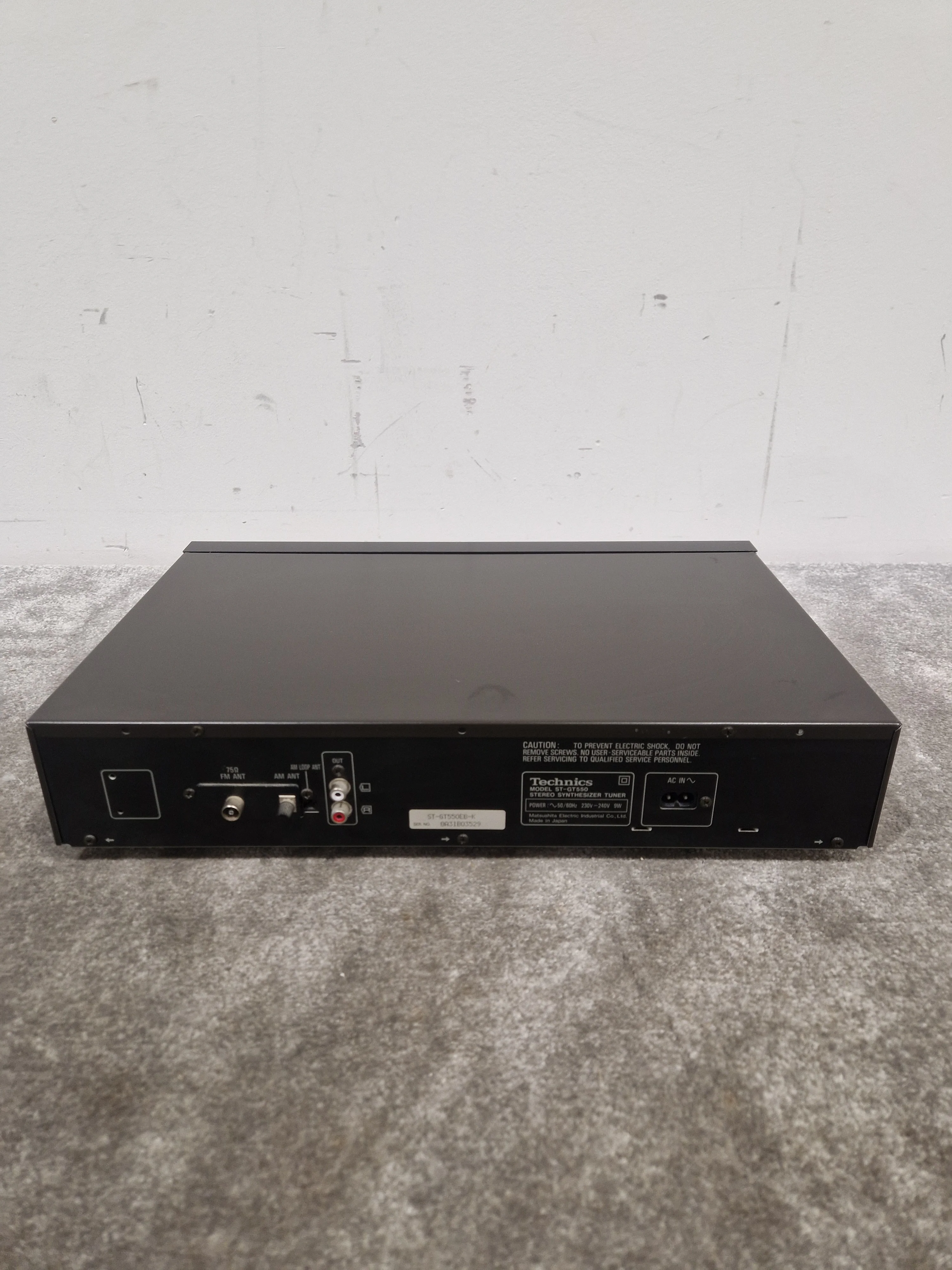 Technics ST-GT550 Tuner - High Sensitivity - Excellent w/ Power Supply - Image 6