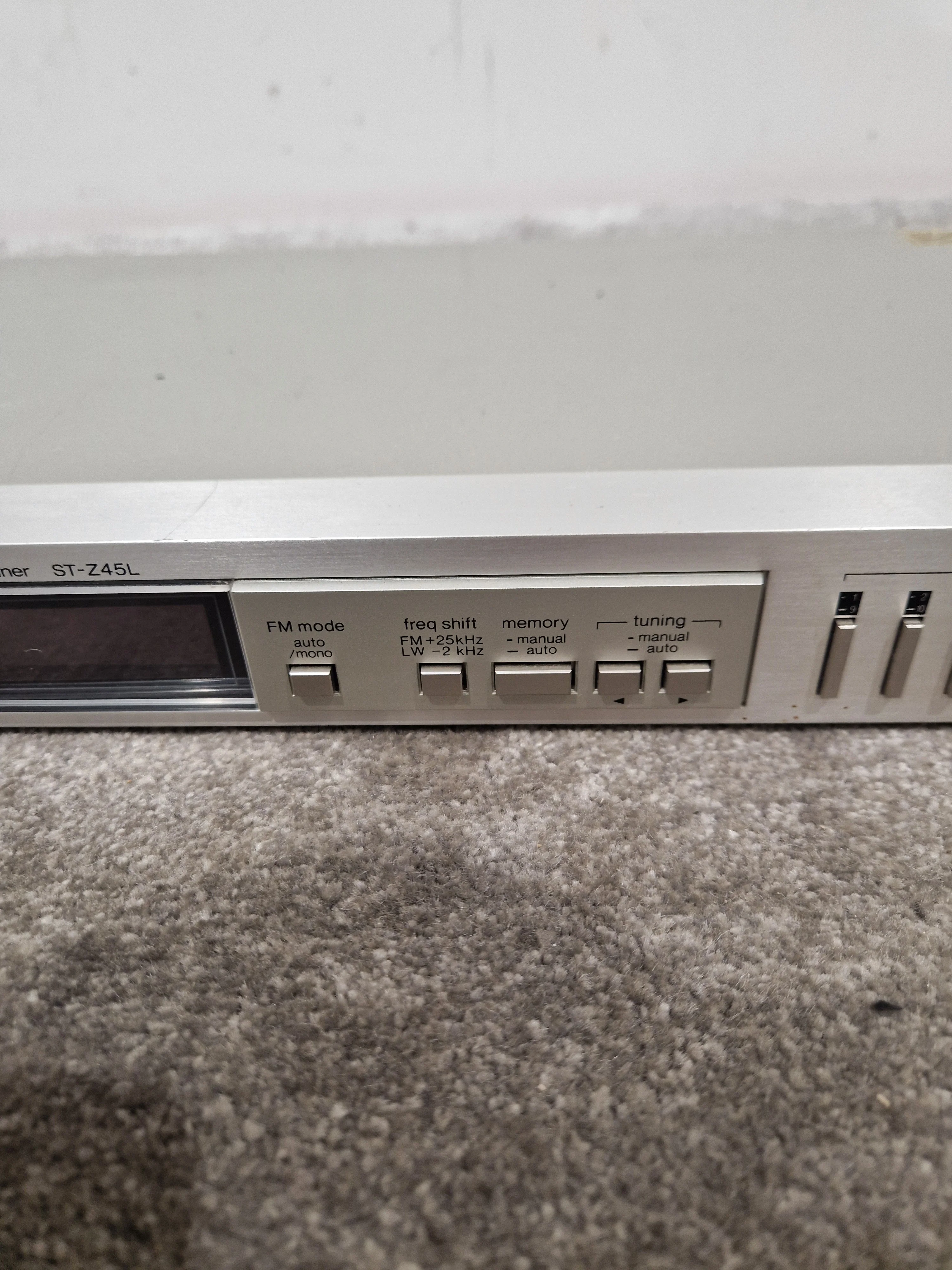 Technics St-z45l Tuner - Stereo FM/AM Tuner - Very Good w/ Manuals - Image 4