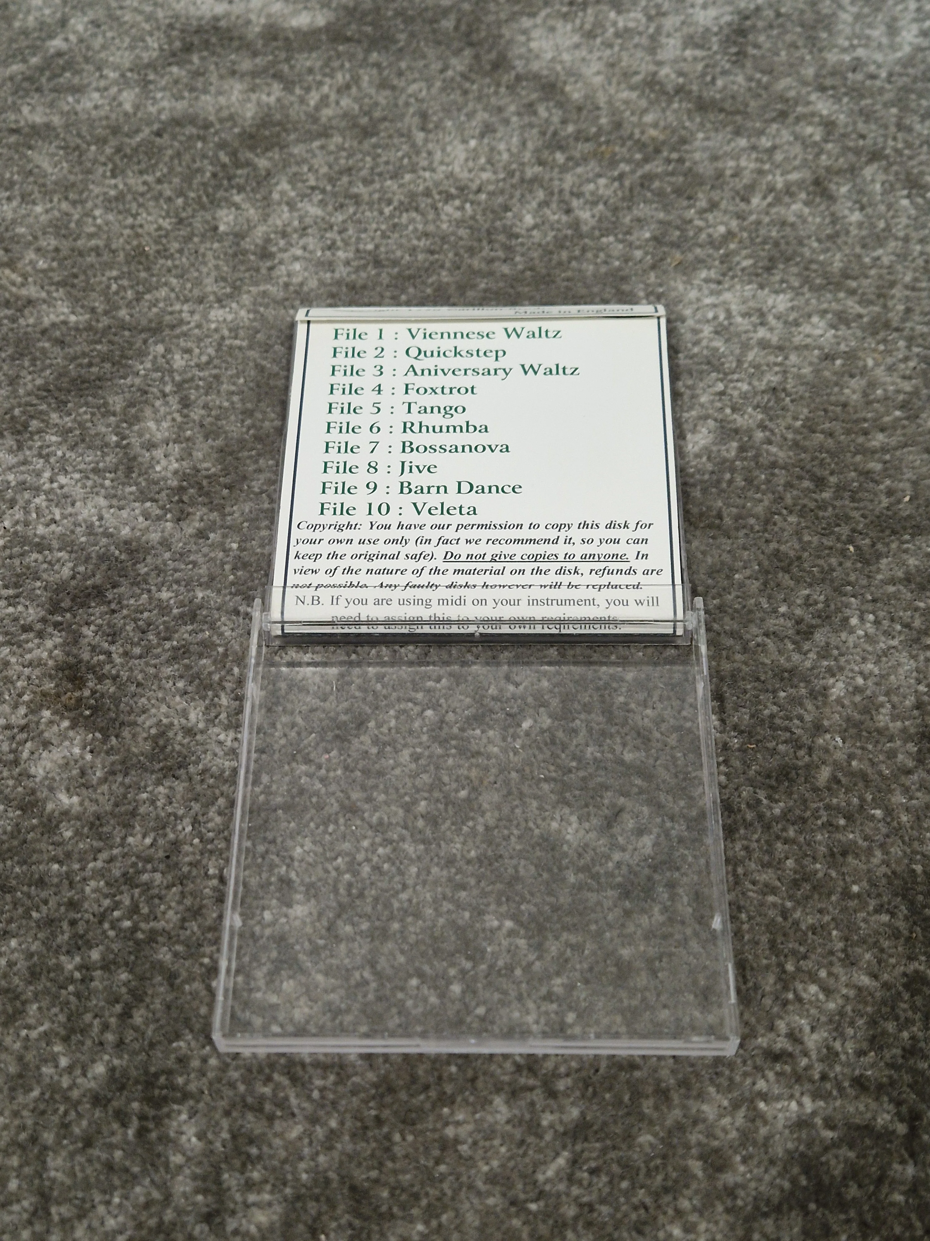 Technics Strict Tempo Vol 2 For Technics Kn1400-7000 - Performance Accompaniment - Excellent - Image 4