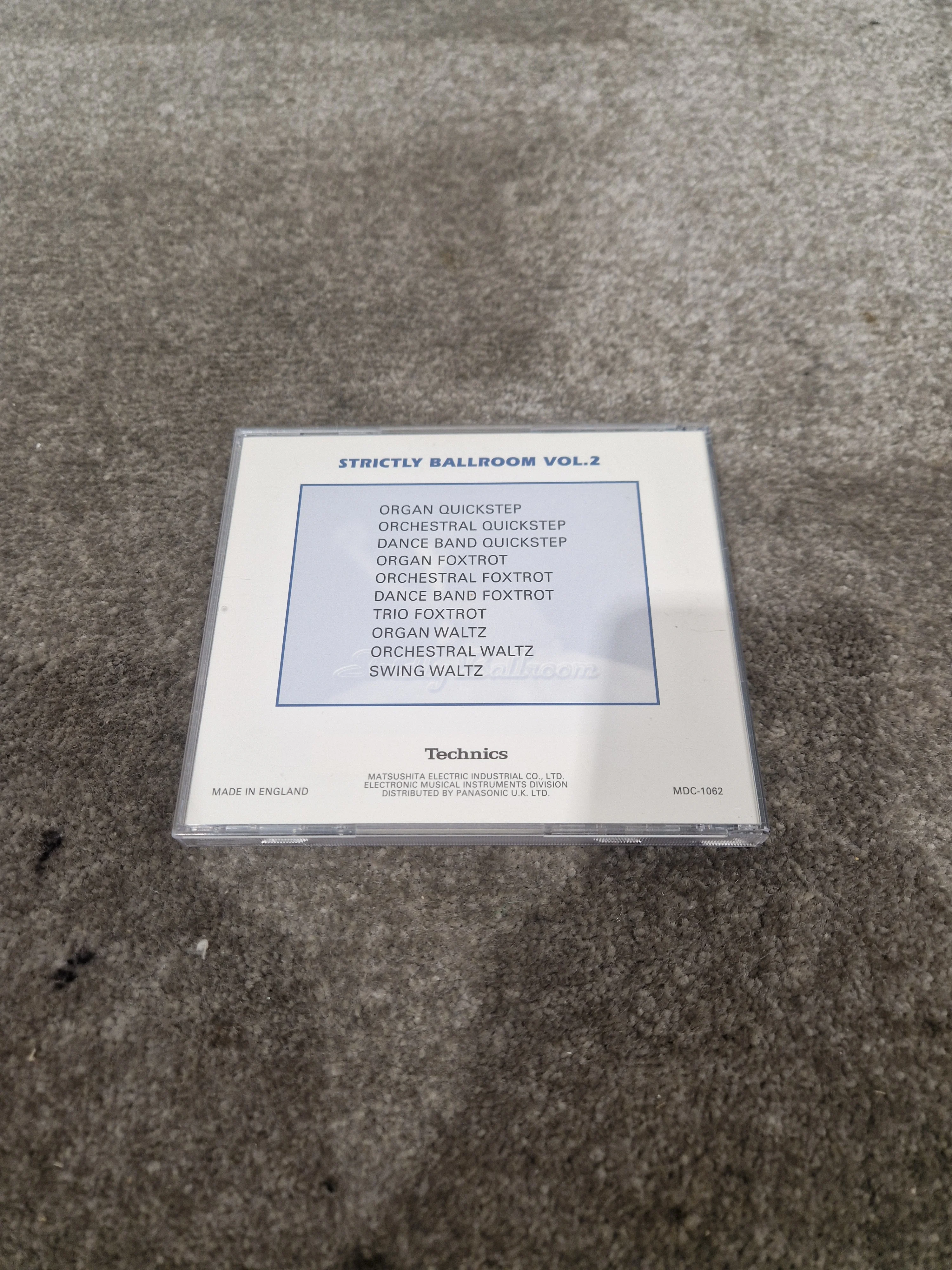 Technics Strictly Ballroom VOL.2 For KN5000 - Dance Music Collection - Excellent - Image 2