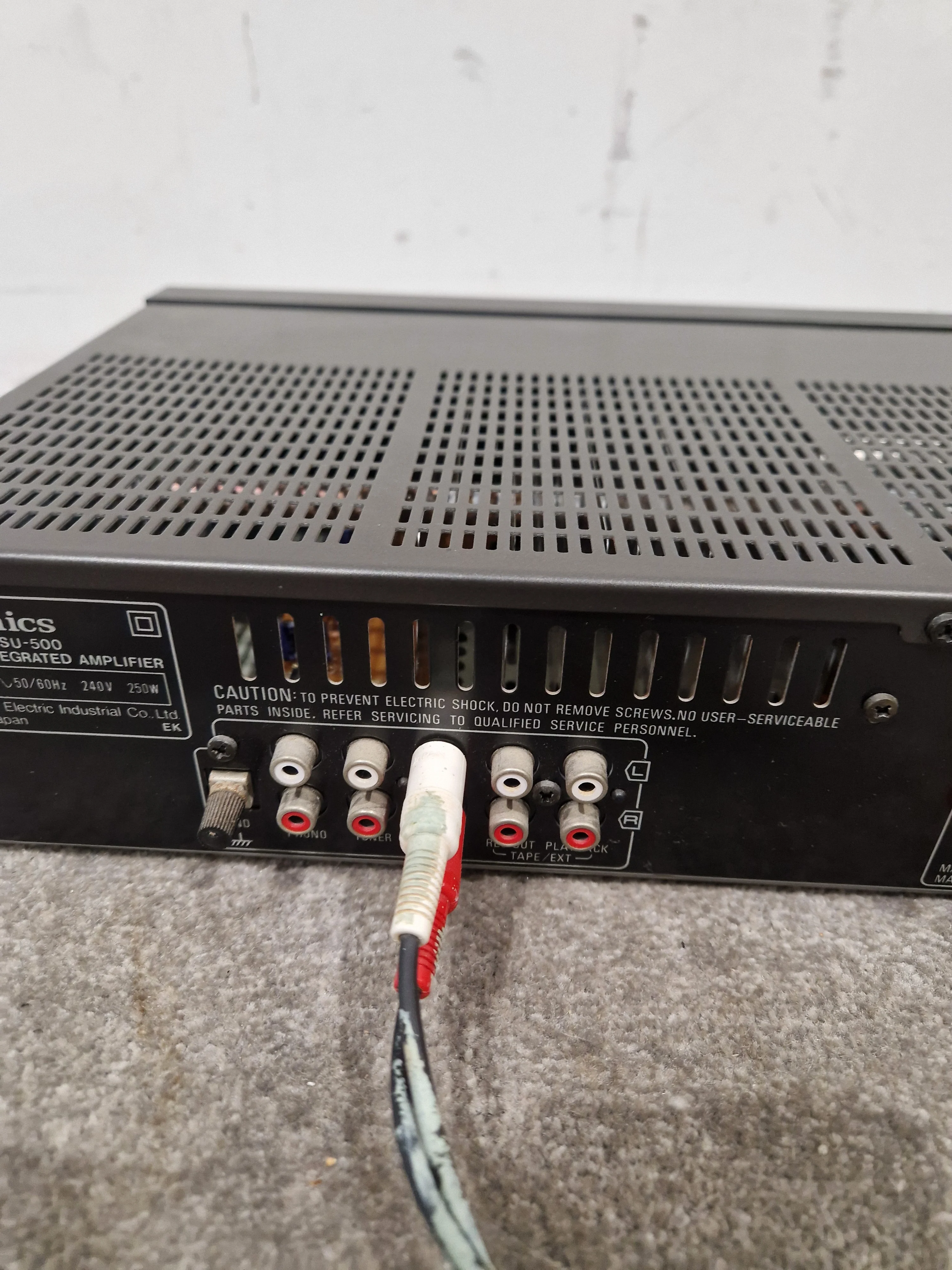 Technics SU-500 - Stereo Integrated Amplifier - Excellent - Image 14
