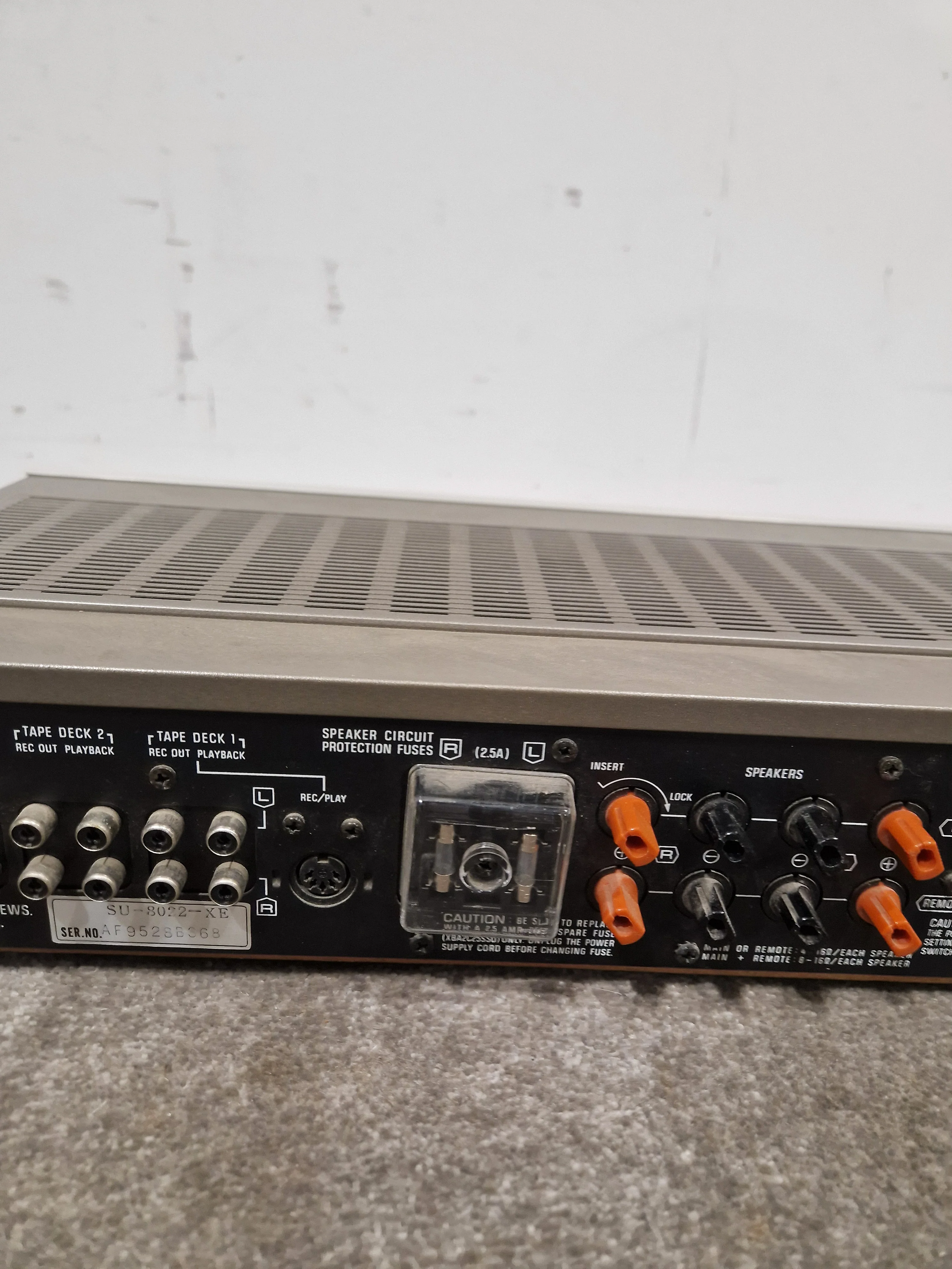 Technics SU-8022 Amplifier - High-Fidelity Sound - Excellent w/ Original Box & Power Cable - Image 11