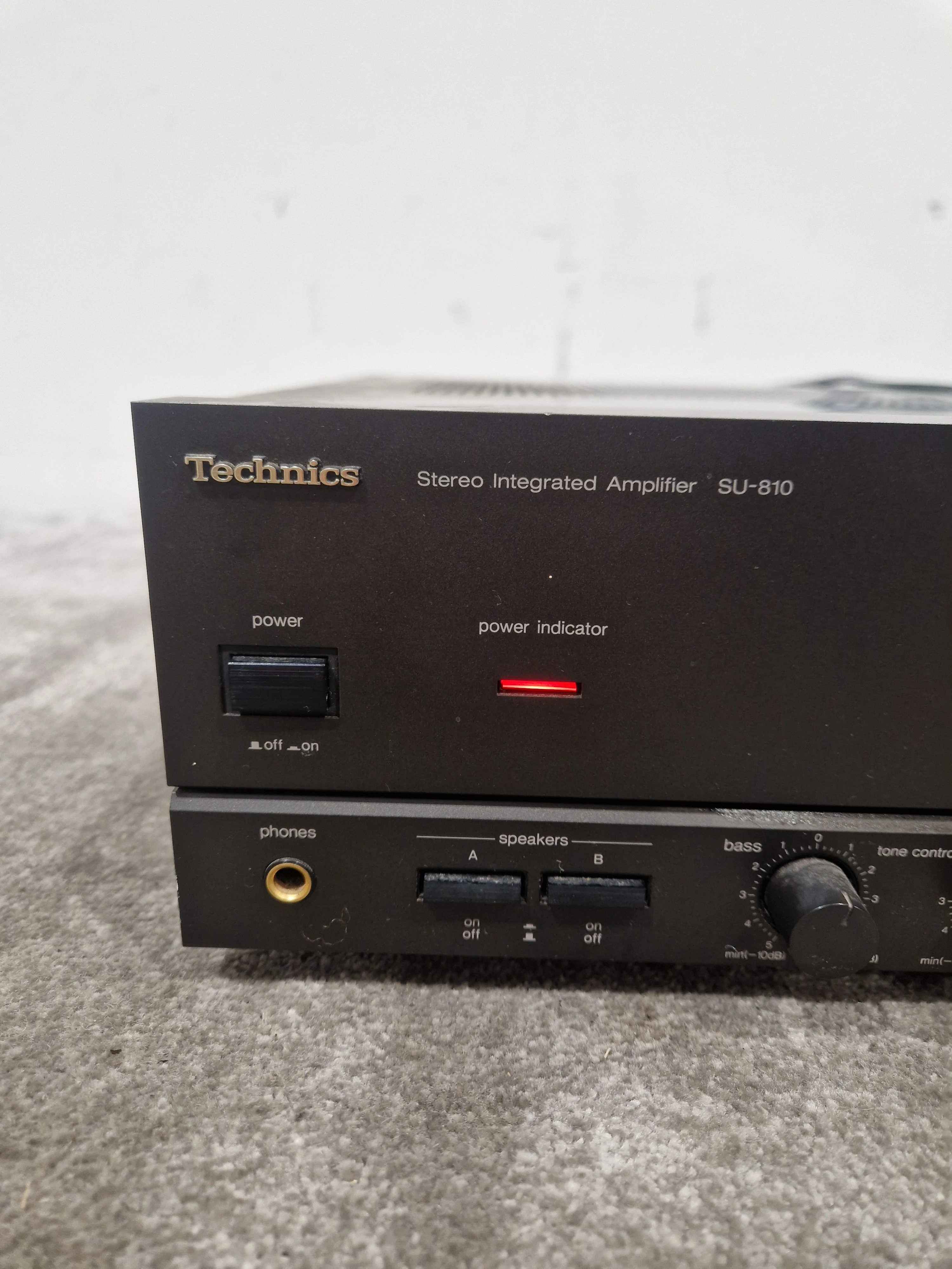 Technics SU-810 Amplifier - Integrated Stereo - Spares or Repair w/ Power Supply - Image 12