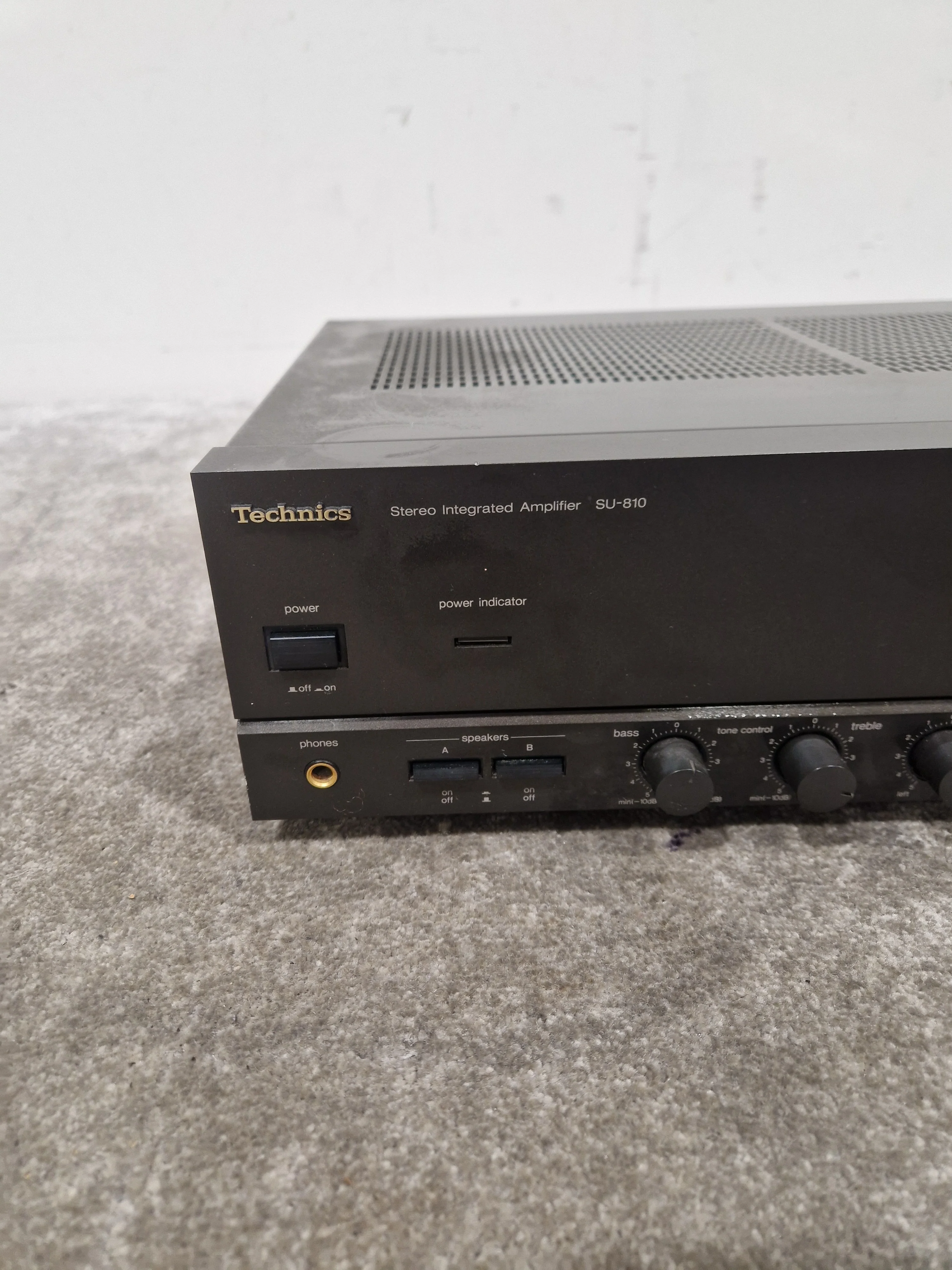 Technics SU-810 Amplifier - Integrated Stereo - Spares or Repair w/ Power Supply - Image 4
