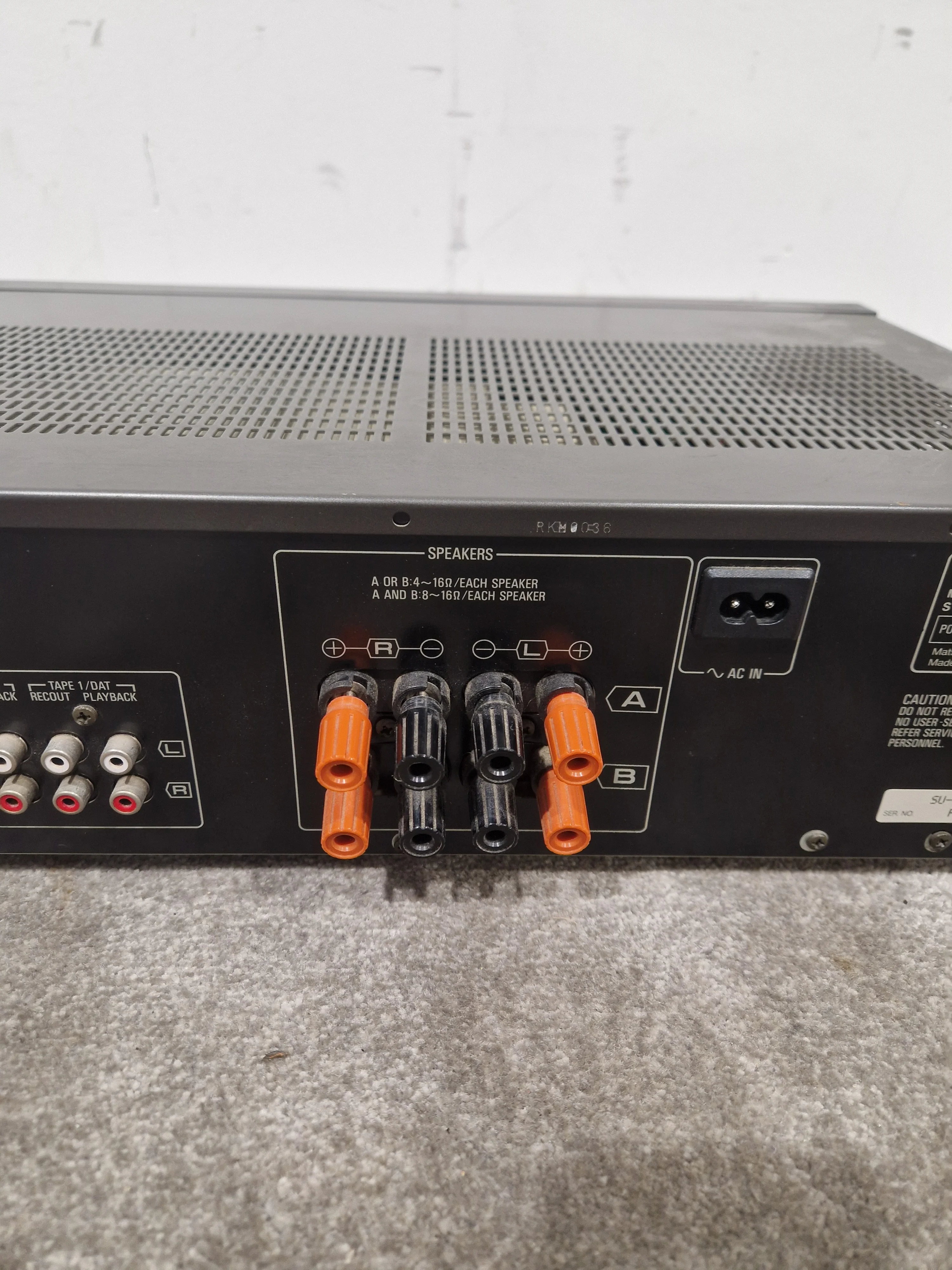 Technics SU-810 Amplifier - Integrated Stereo - Spares or Repair w/ Power Supply - Image 8