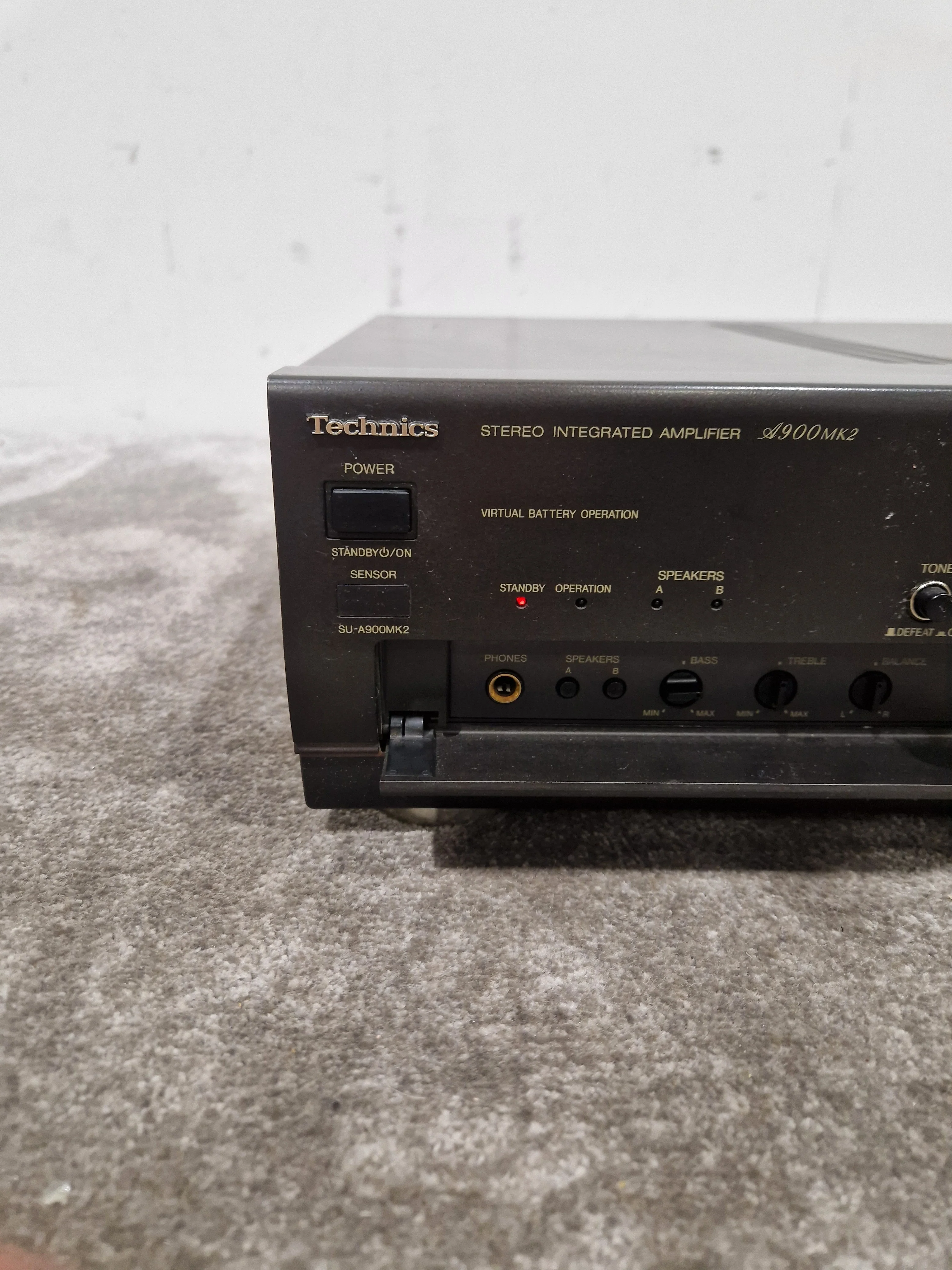 Technics Su-A900mk2 Amplifier - 60W Stereo Output - Very Good w/ Power Supply - Image 11