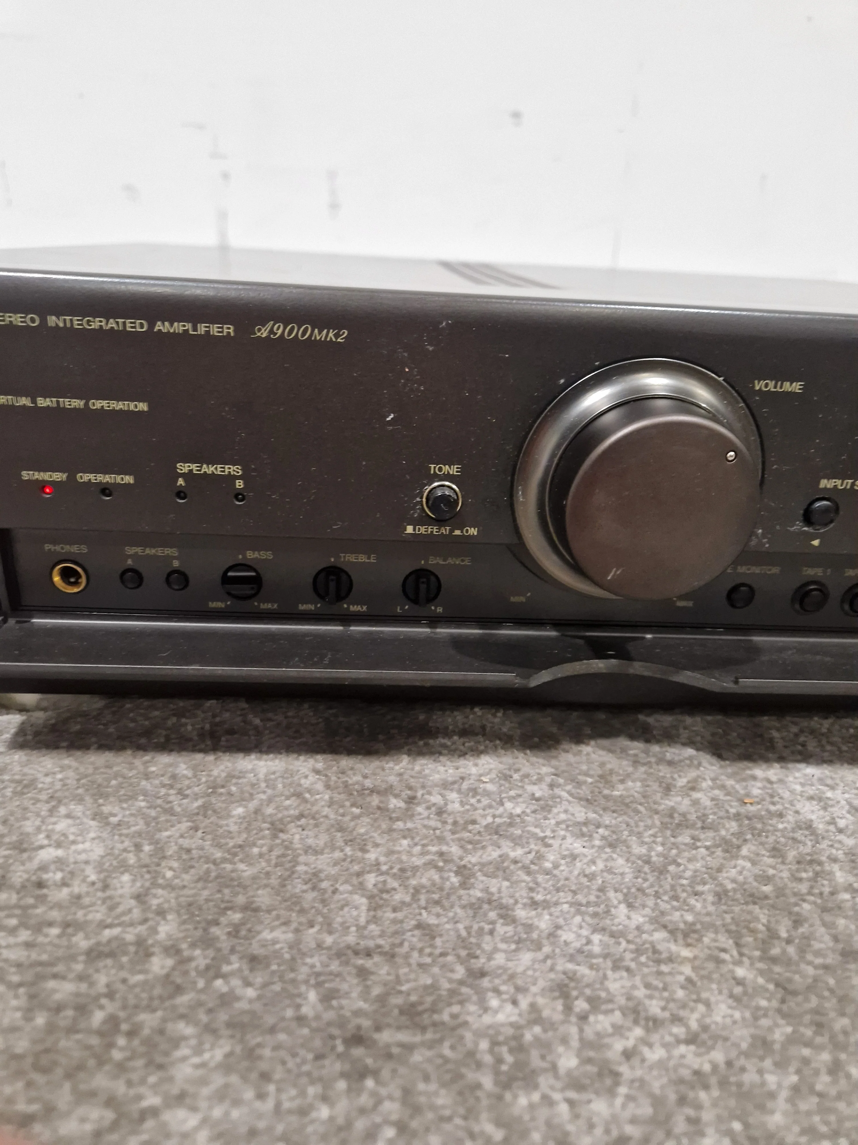 Technics Su-A900mk2 Amplifier - 60W Stereo Output - Very Good w/ Power Supply - Image 12