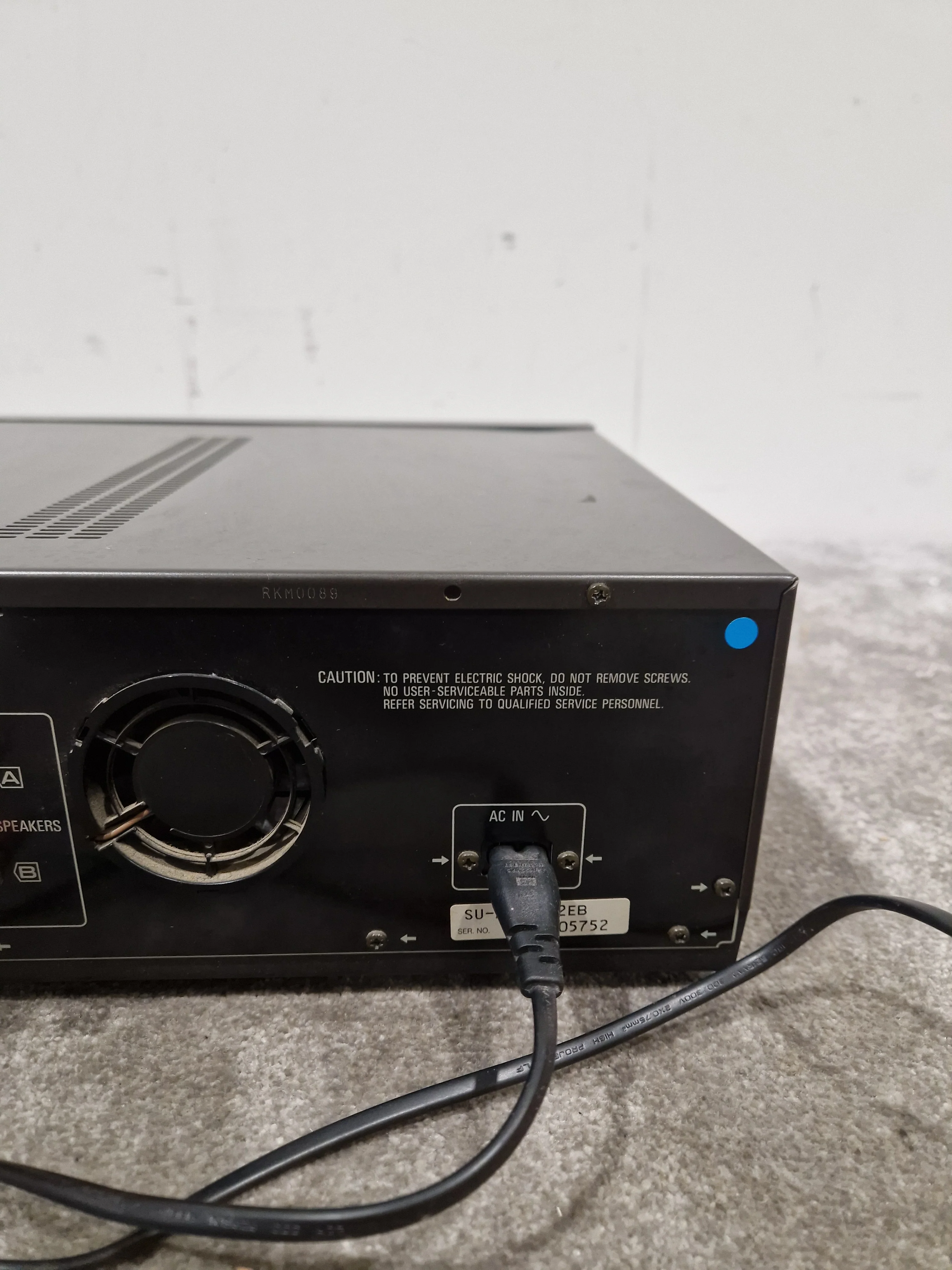 Technics Su-A900mk2 Amplifier - 60W Stereo Output - Very Good w/ Power Supply - Image 4