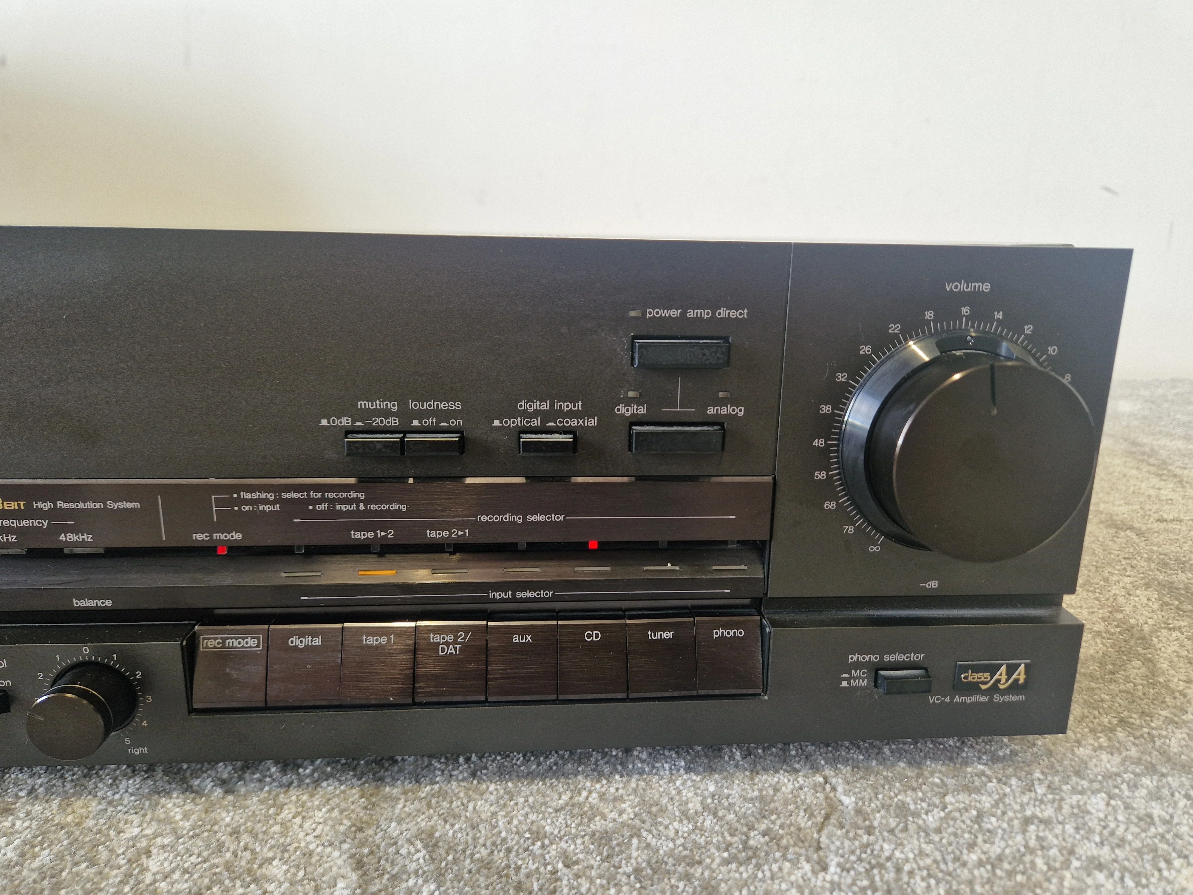 Technics SU-V90D Digital Integrated Amplifier – Class AA, 100W/Channel, Optical - Excellent - Image 3