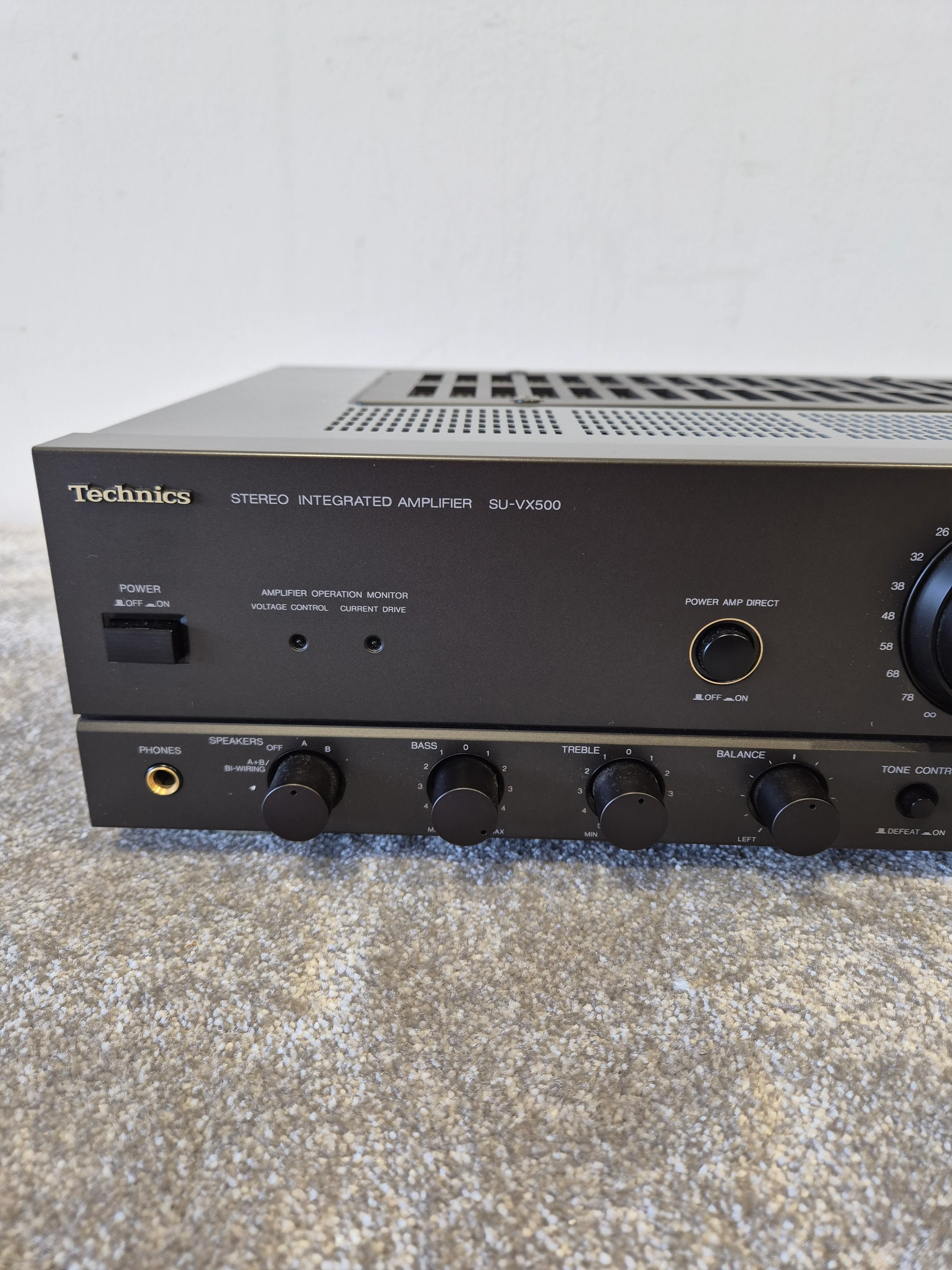 Technics SU-VX500 - 50-watt Stereo Integrated Amplifier - Excellent - Image 3