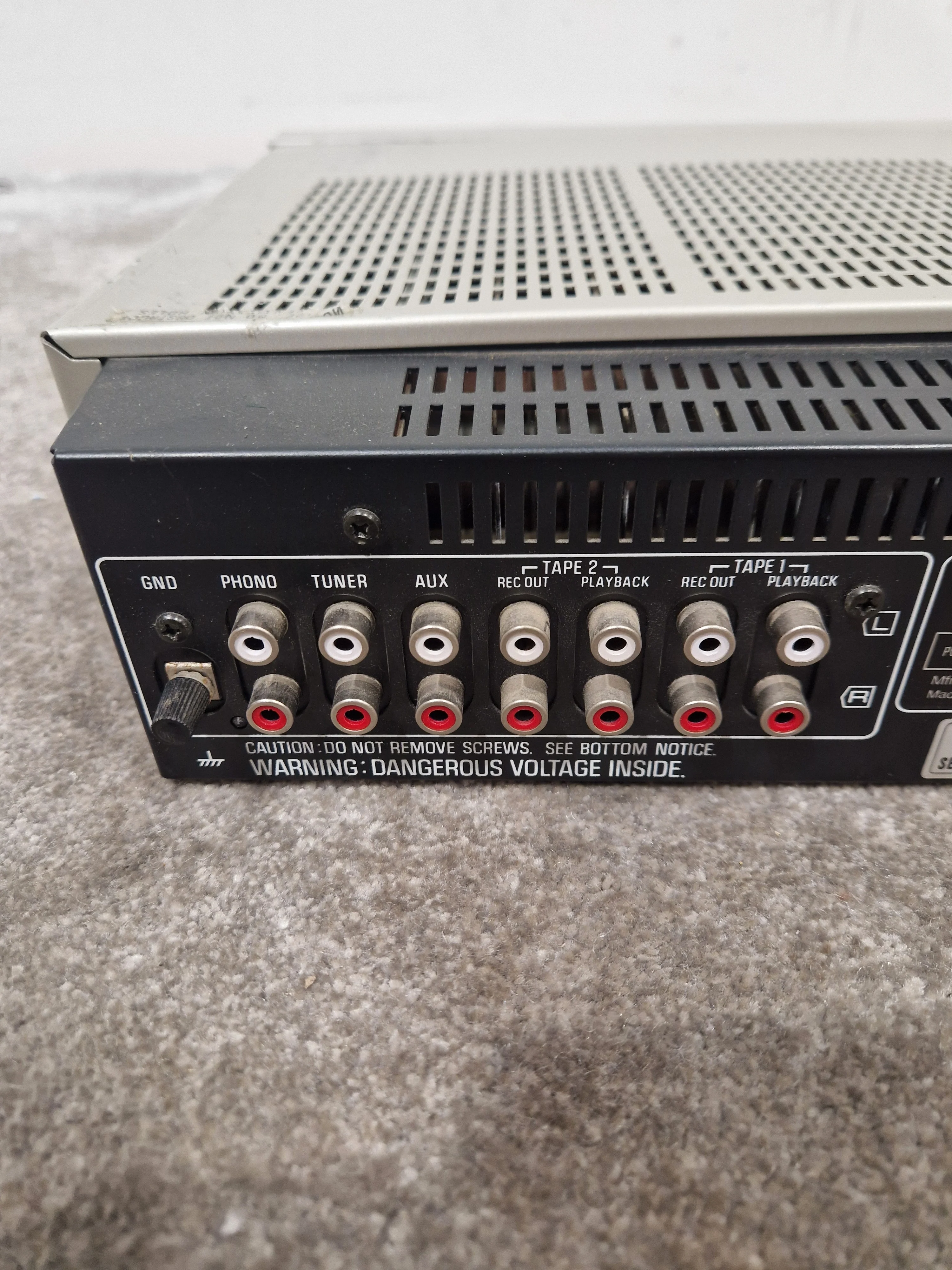 Technics SU-Z45 - Integrated Vintage Stereo Amplifier - Good w/ Power Supply - Image 10