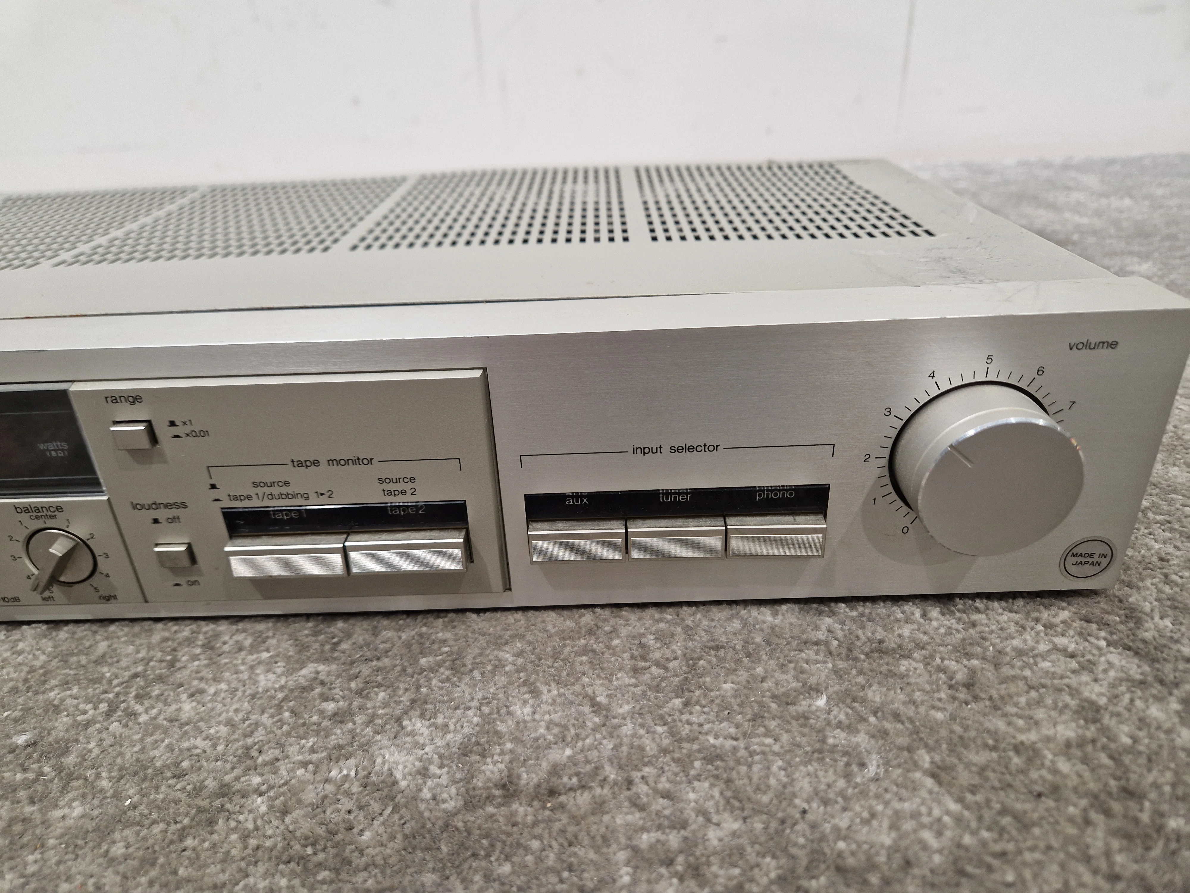 Technics SU-Z45 - Integrated Vintage Stereo Amplifier - Good w/ Power Supply - Image 3