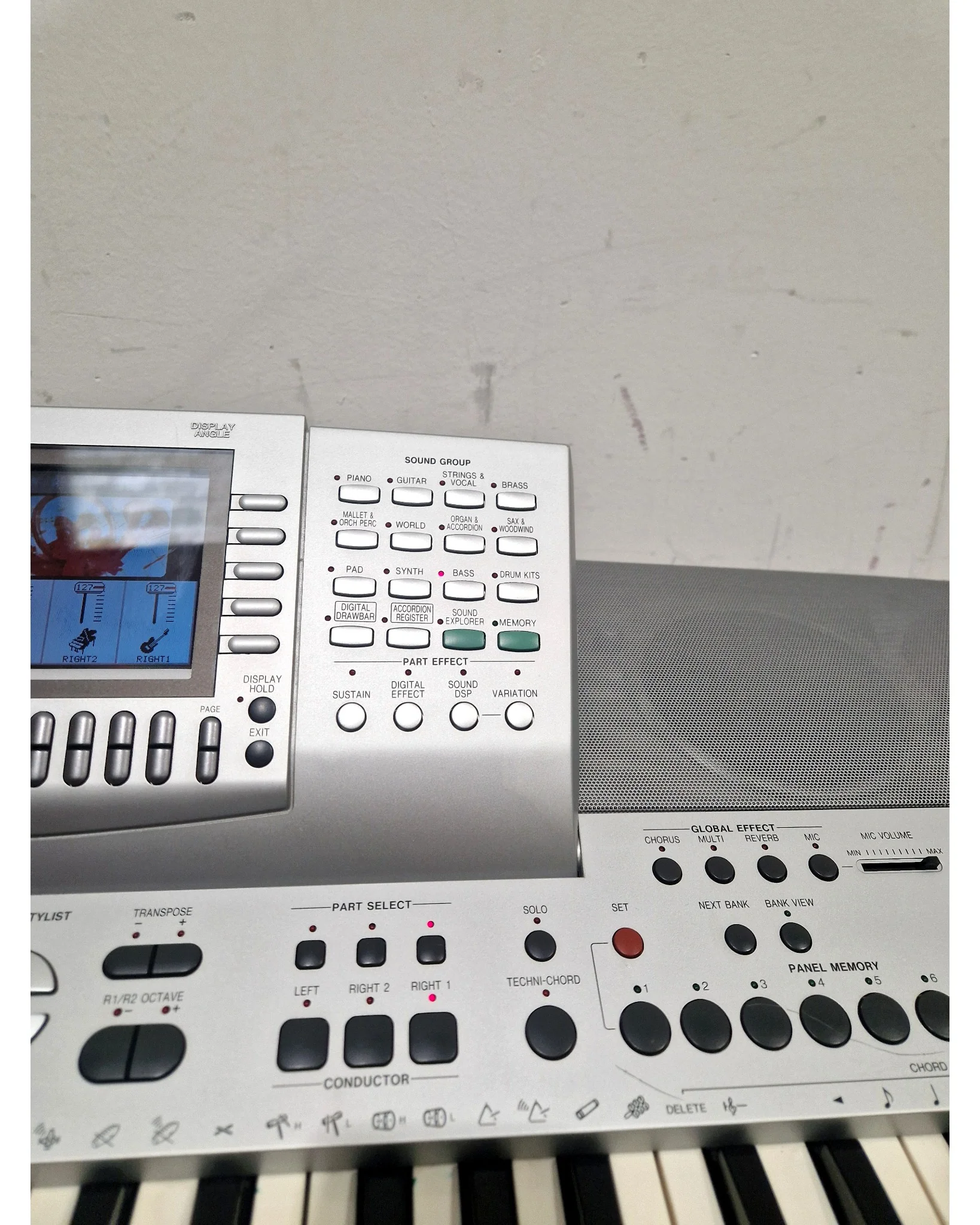 Technics SX-KN6500 - Keyboard - Silver - Excellent w/ Power Supply, Manuals & sustain pedal - Image 12