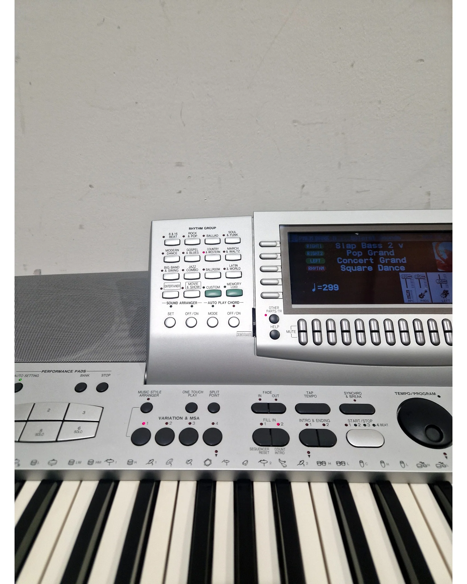 Technics SX-KN6500 - Keyboard - Silver - Excellent w/ Power Supply, Manuals & sustain pedal - Image 13