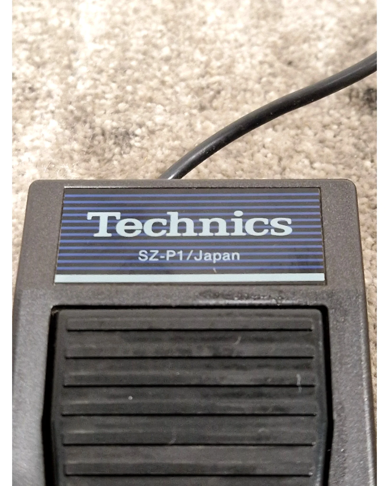 Technics SZ-P1 Sustain Pedal - Black – Sustain Pedal - Excellent - Image 8