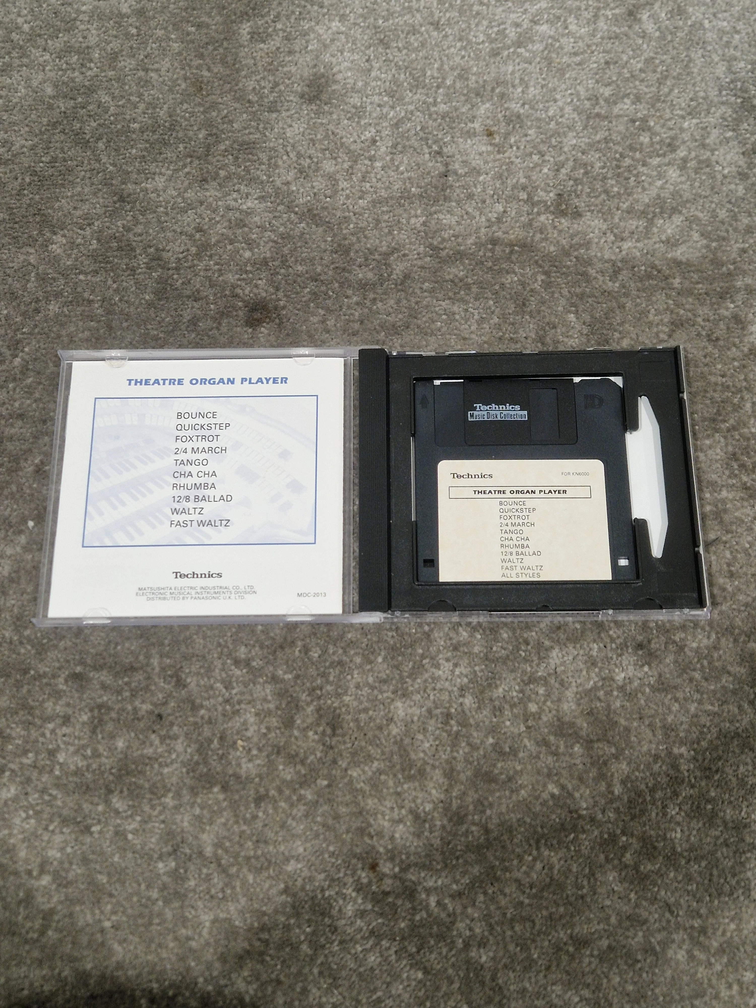 Technics Theatre Organ Player For KN6000 Sound Module - Advanced Digital Sound - Excellent - Image 3