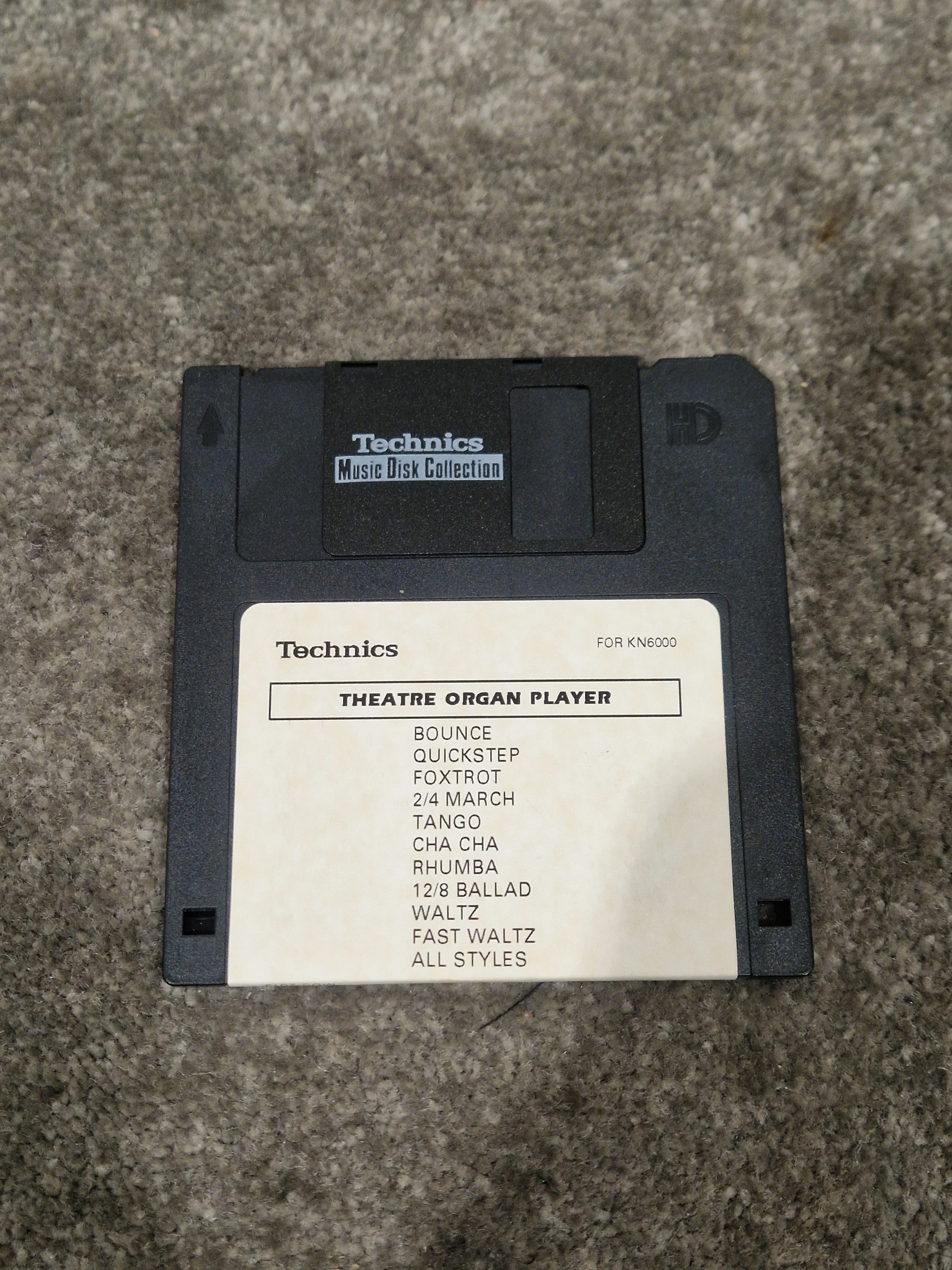 Technics Theatre Organ Player For KN6000 Sound Module - Advanced Digital Sound - Excellent - Image 7
